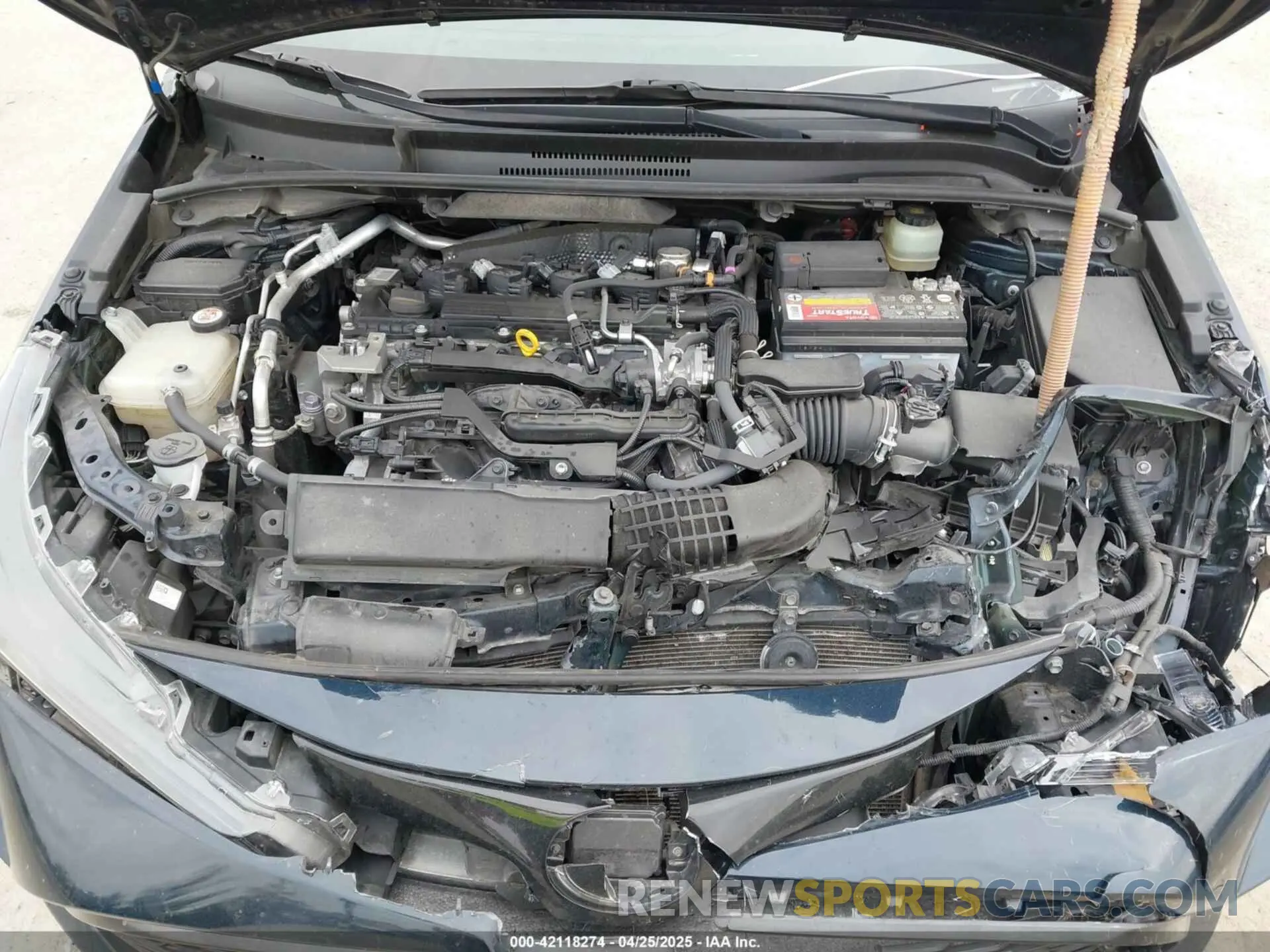 10 Photograph of a damaged car JTNK4RBE3K3067750 TOYOTA COROLLA 2019