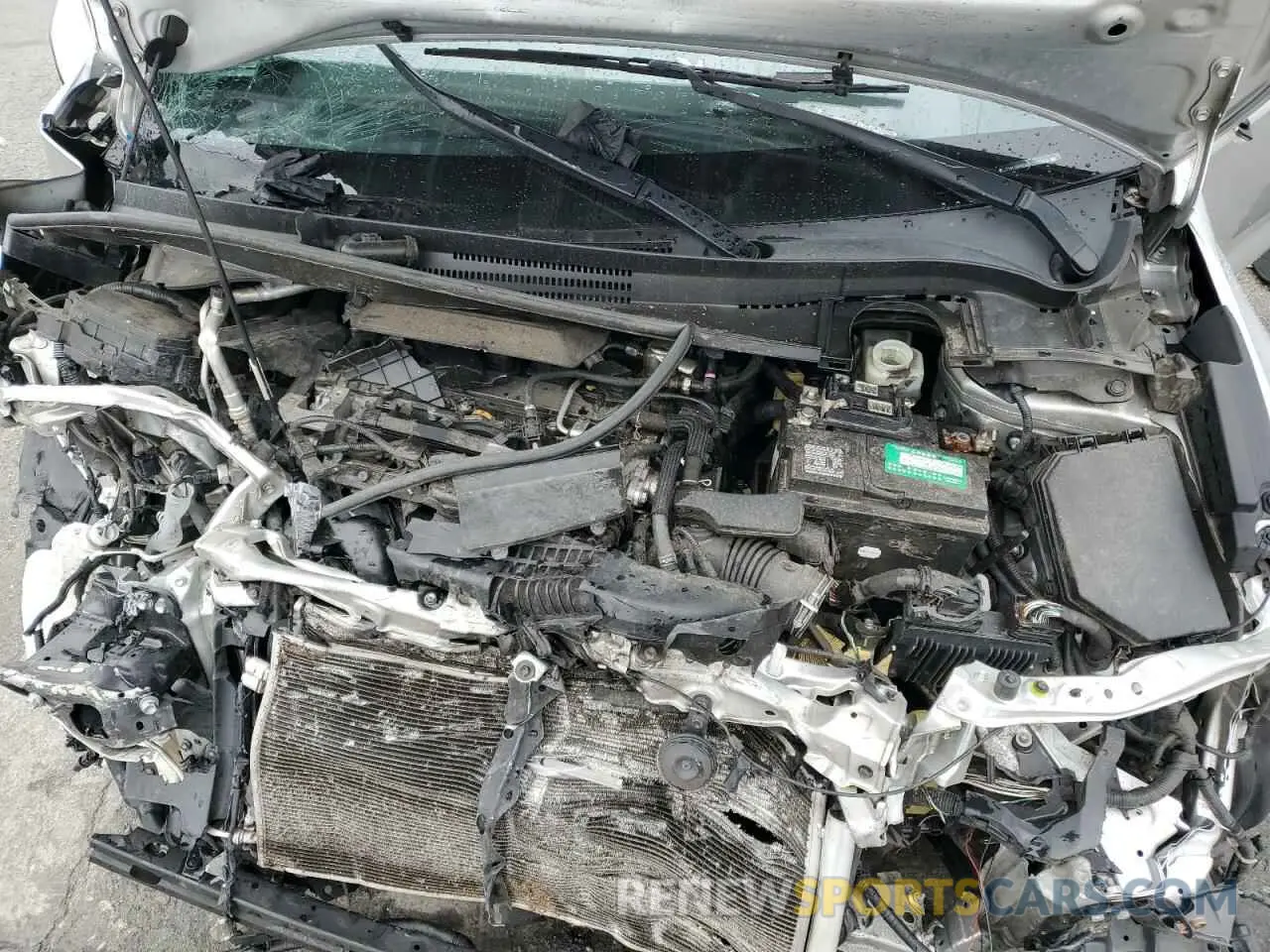 12 Photograph of a damaged car JTNK4RBE4K3001367 TOYOTA COROLLA 2019