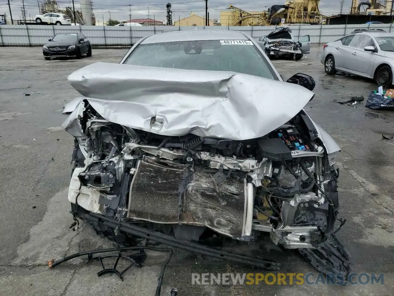 5 Photograph of a damaged car JTNK4RBE4K3001367 TOYOTA COROLLA 2019