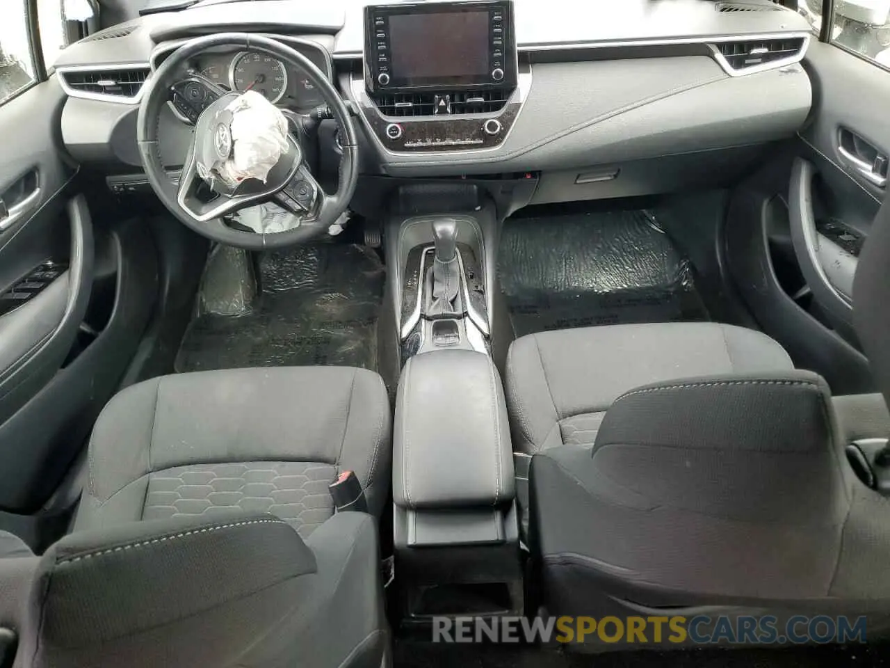 8 Photograph of a damaged car JTNK4RBE4K3001367 TOYOTA COROLLA 2019