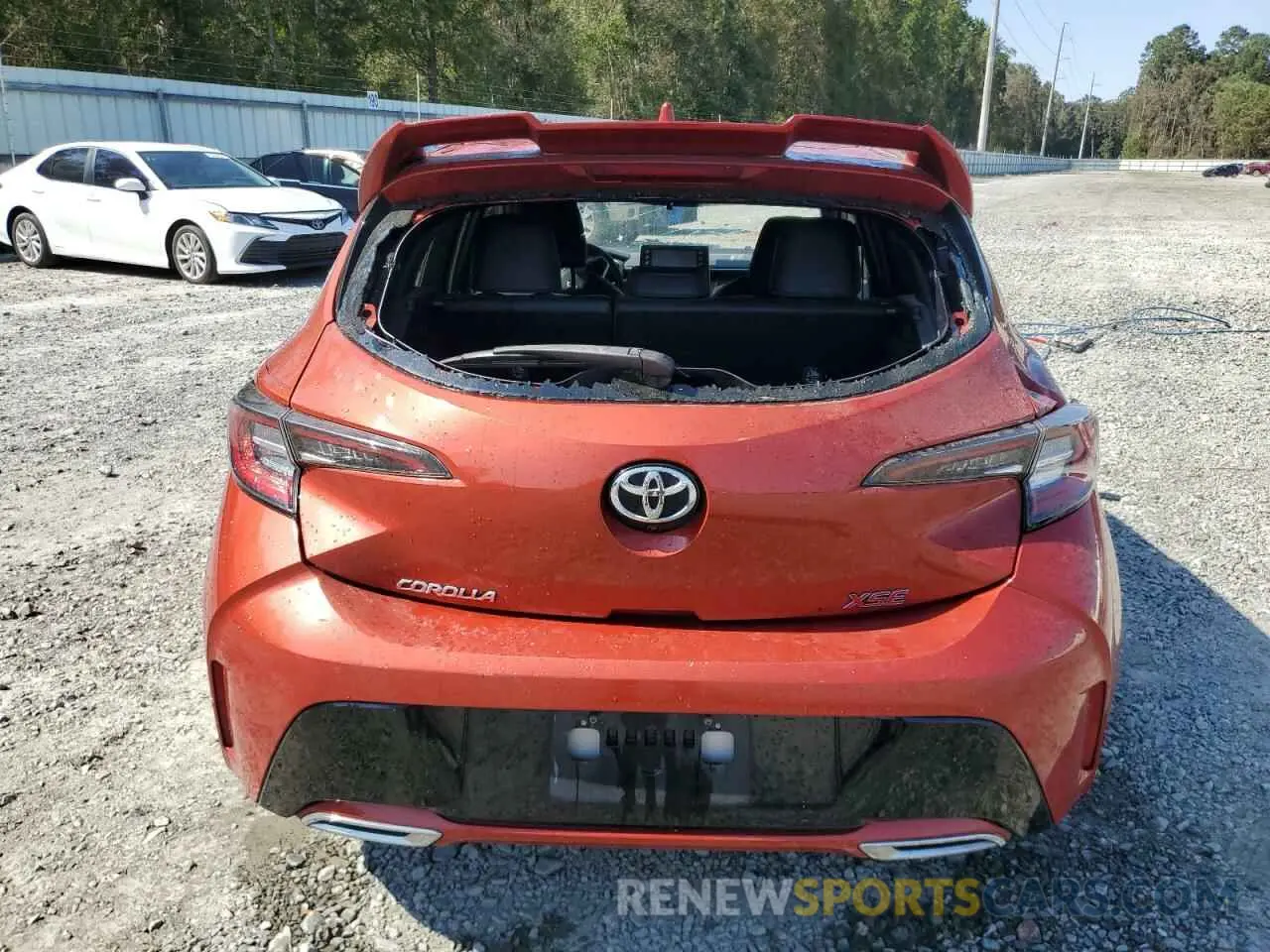 6 Photograph of a damaged car JTNK4RBE4K3020534 TOYOTA COROLLA 2019