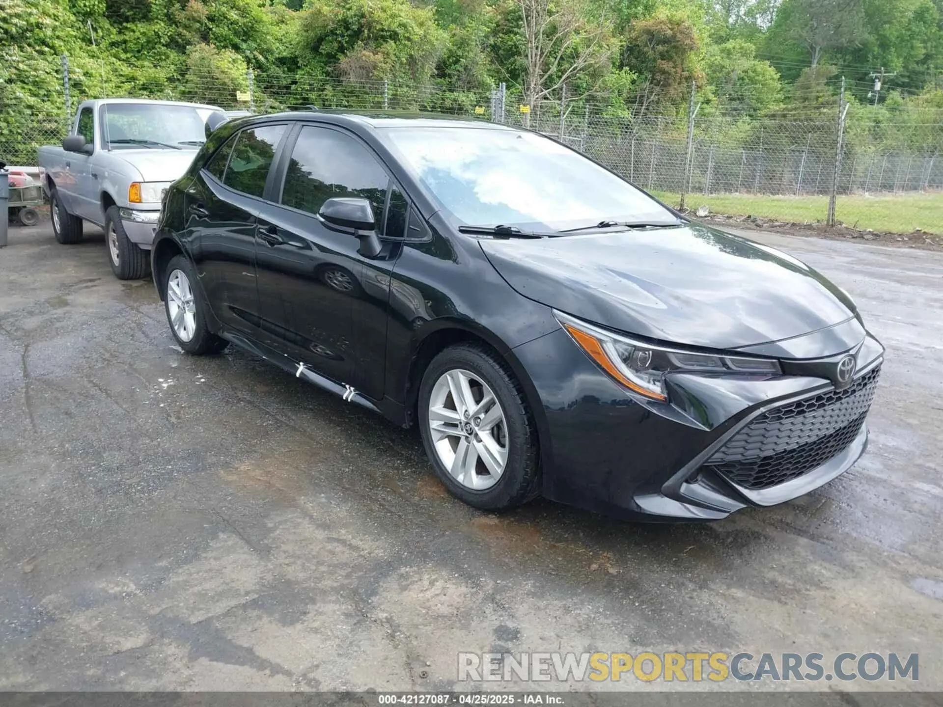 1 Photograph of a damaged car JTNK4RBE4K3039729 TOYOTA COROLLA 2019