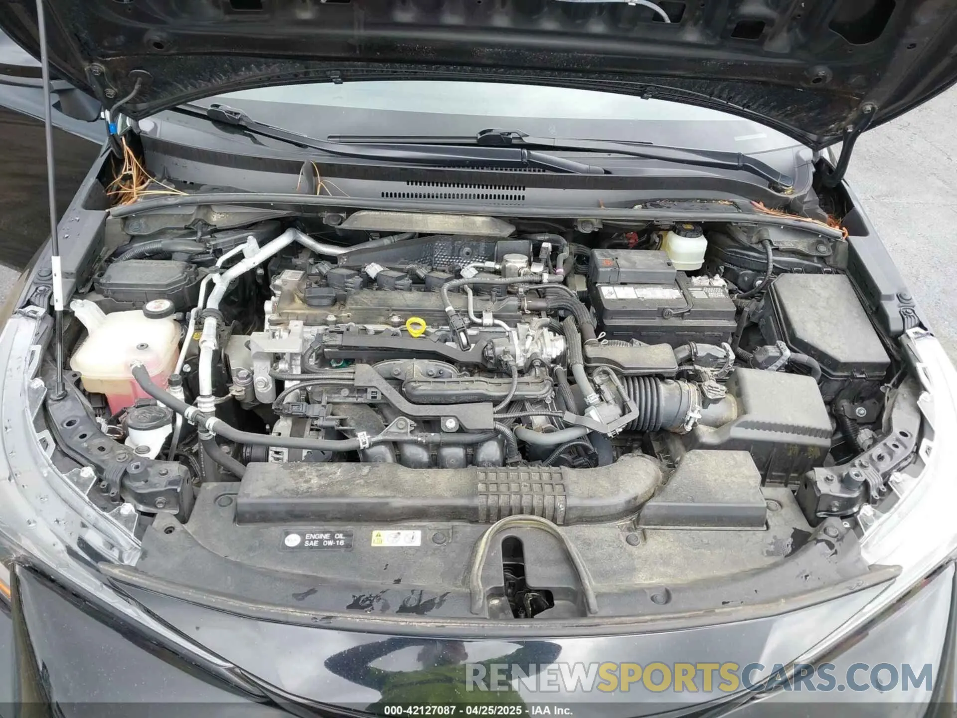 10 Photograph of a damaged car JTNK4RBE4K3039729 TOYOTA COROLLA 2019