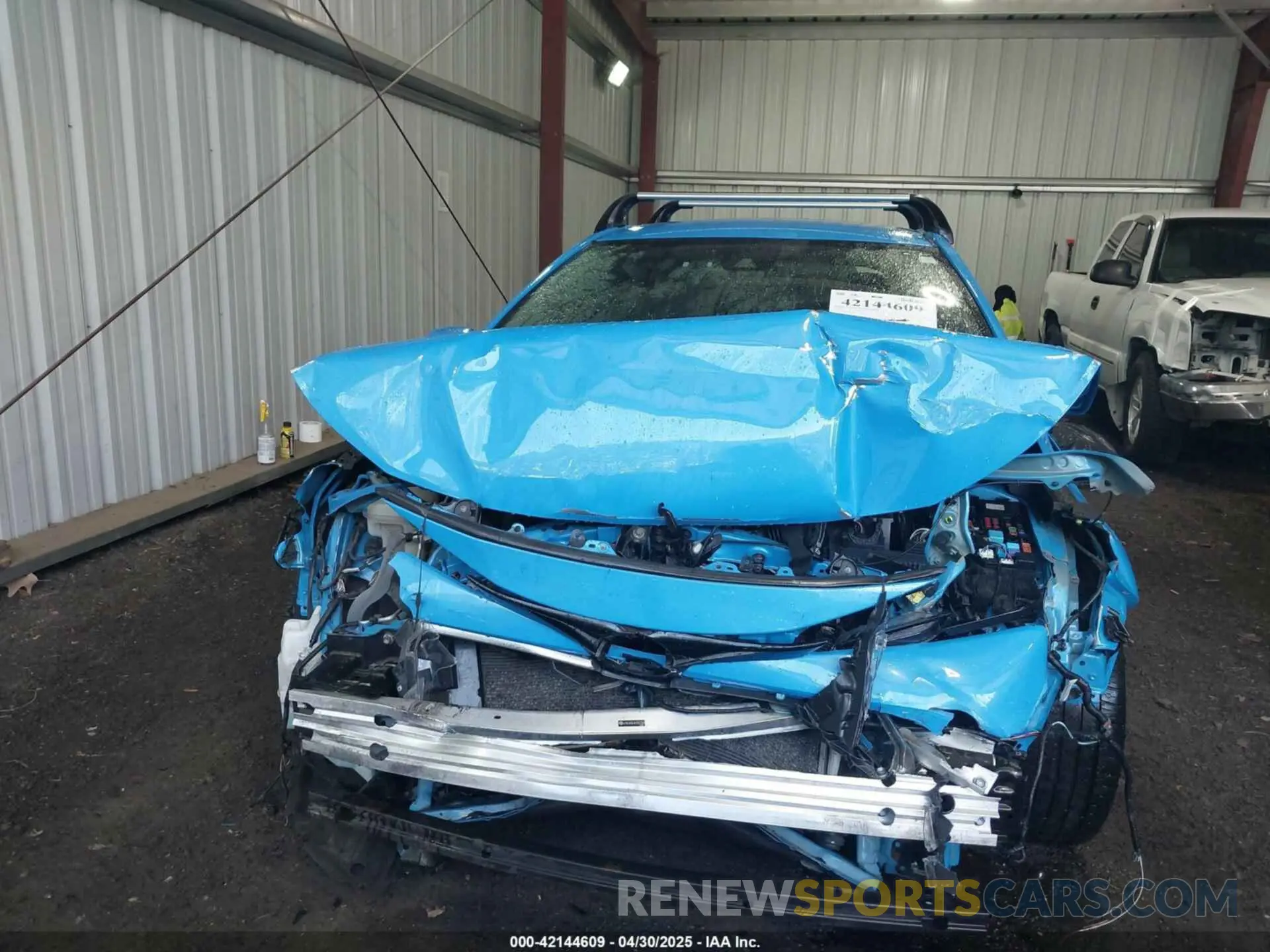 6 Photograph of a damaged car JTNK4RBE4K3052304 TOYOTA COROLLA 2019