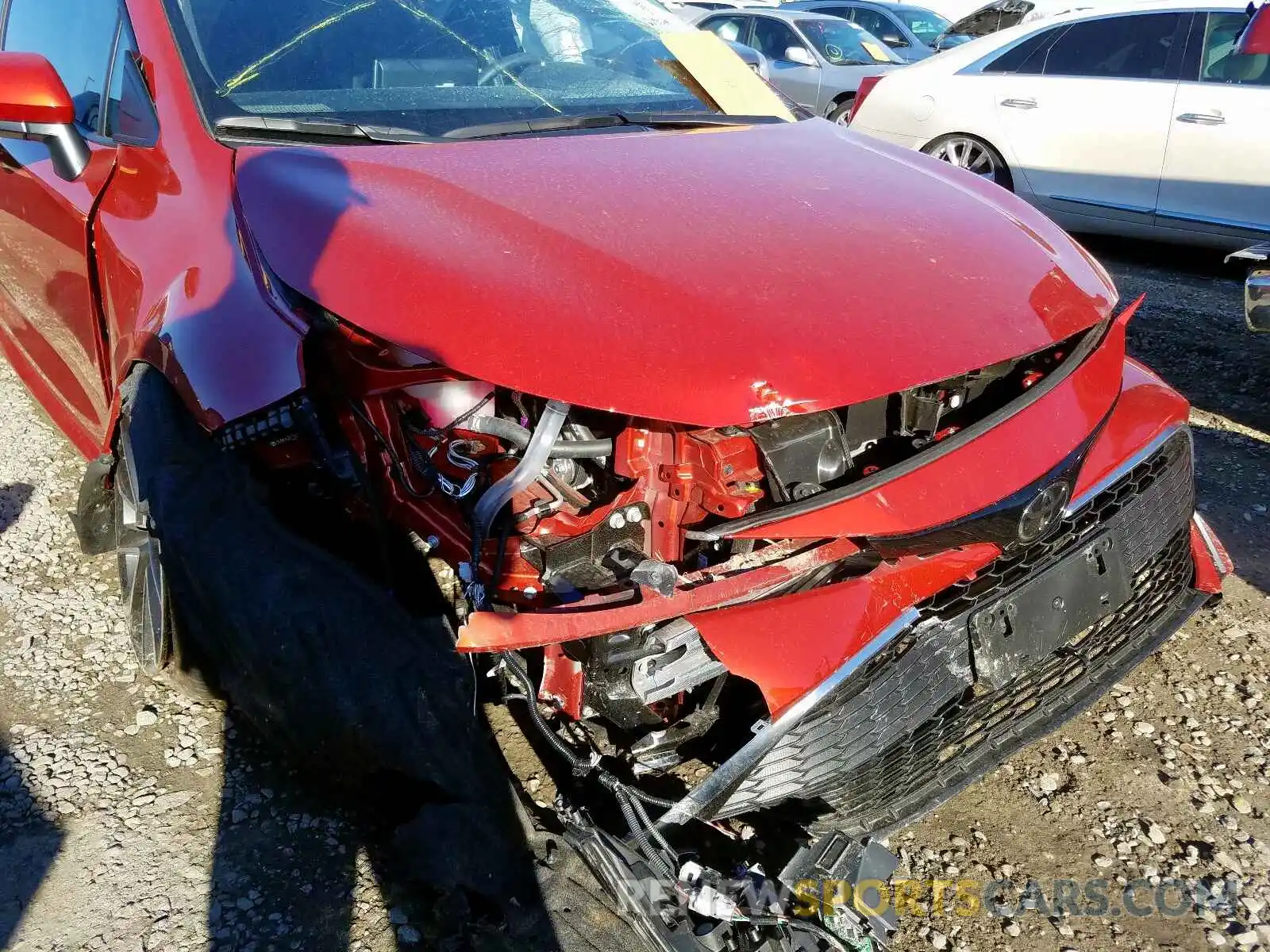 9 Photograph of a damaged car JTNK4RBE4K3057146 TOYOTA COROLLA 2019