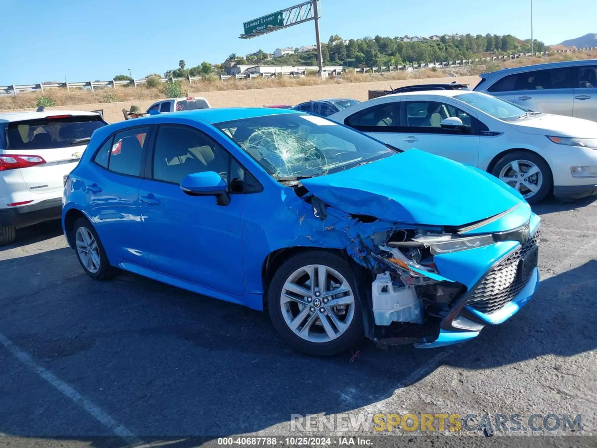 13 Photograph of a damaged car JTNK4RBE4K3072780 TOYOTA COROLLA 2019