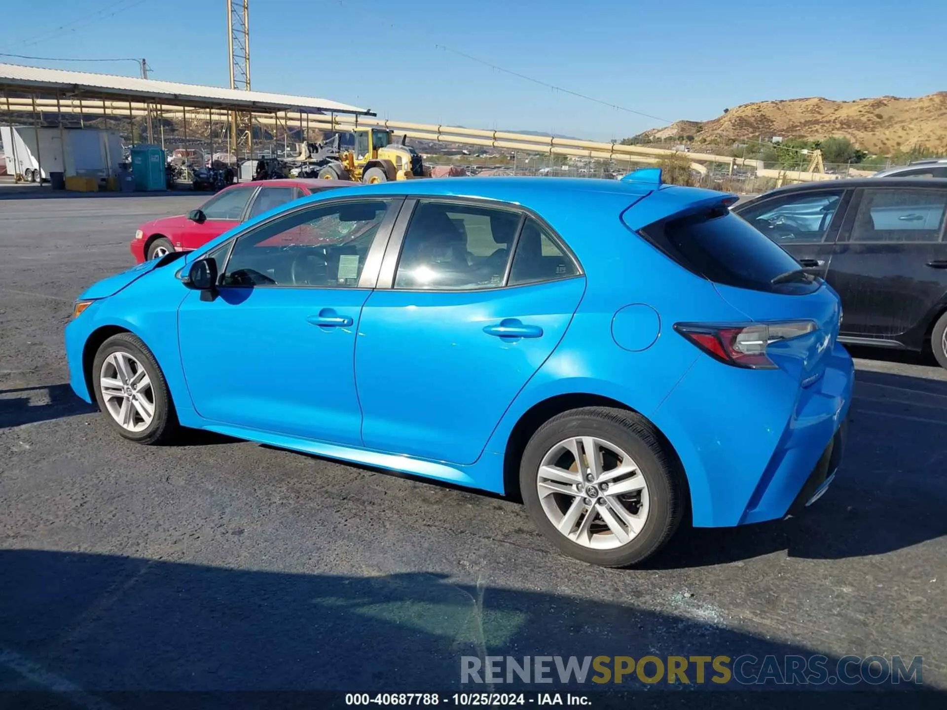 14 Photograph of a damaged car JTNK4RBE4K3072780 TOYOTA COROLLA 2019