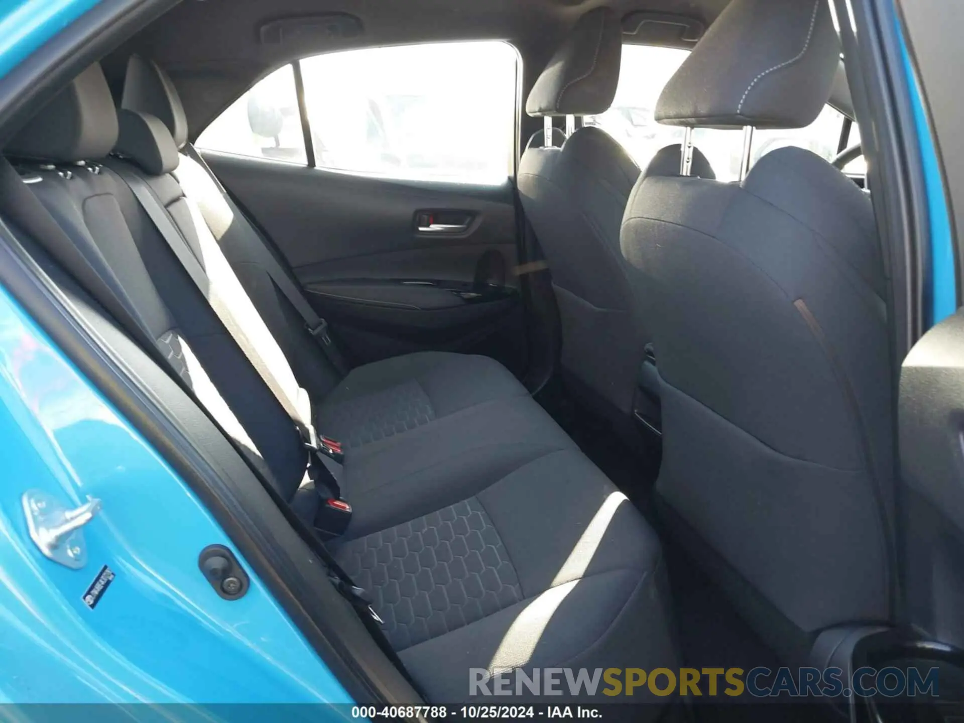 8 Photograph of a damaged car JTNK4RBE4K3072780 TOYOTA COROLLA 2019