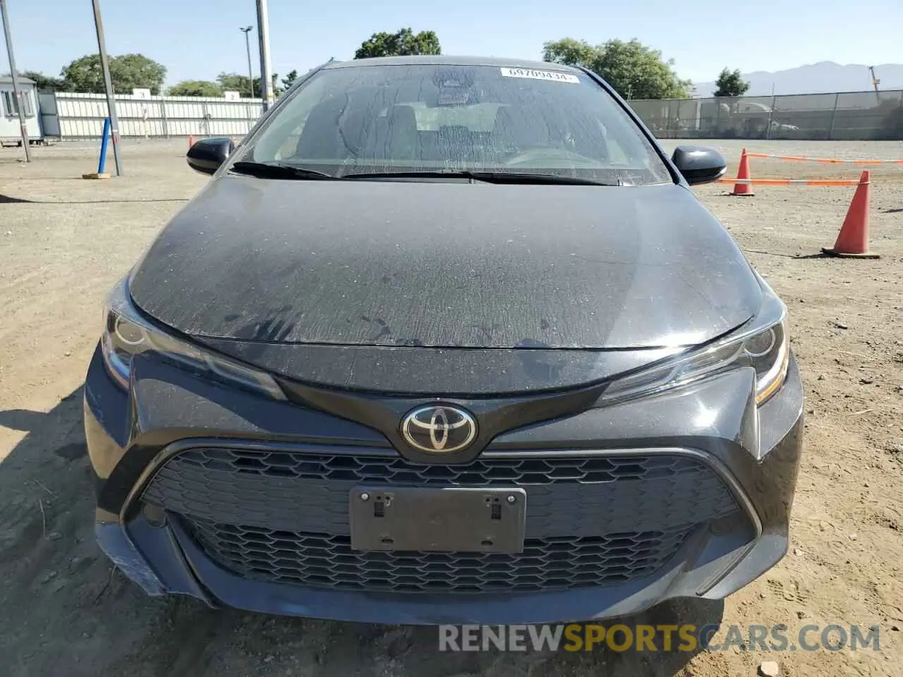 5 Photograph of a damaged car JTNK4RBE5K3004519 TOYOTA COROLLA 2019