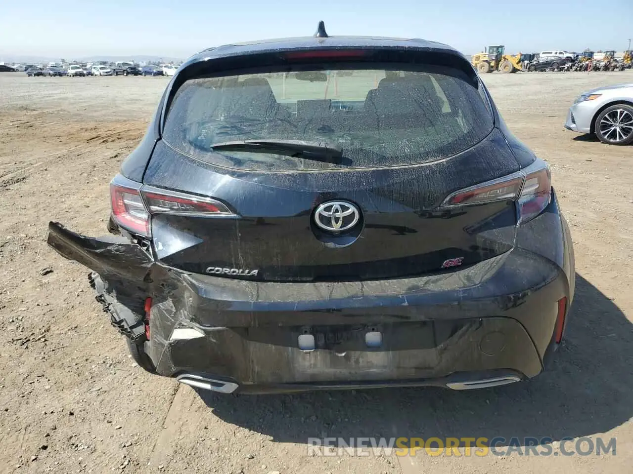 6 Photograph of a damaged car JTNK4RBE5K3004519 TOYOTA COROLLA 2019