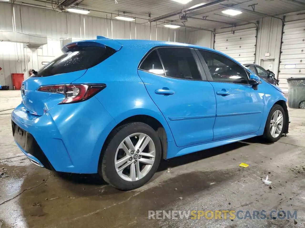 3 Photograph of a damaged car JTNK4RBE5K3005945 TOYOTA COROLLA 2019