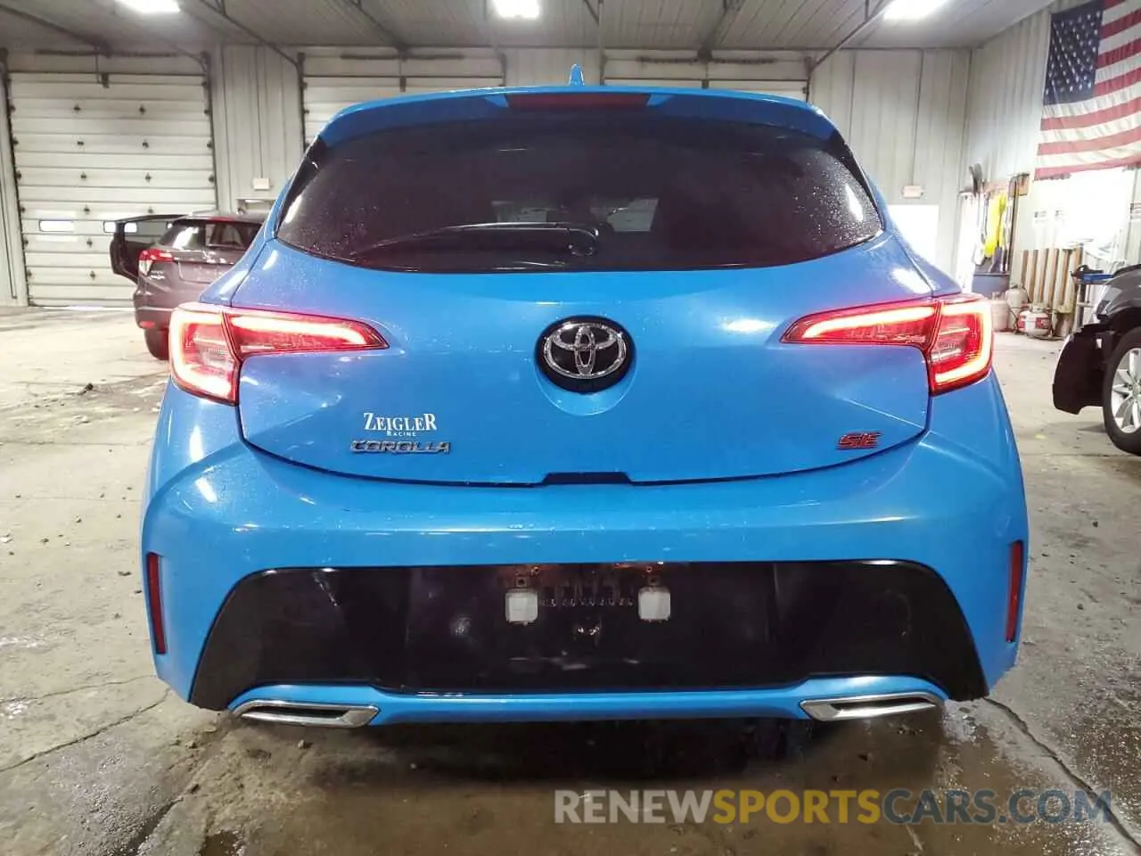 6 Photograph of a damaged car JTNK4RBE5K3005945 TOYOTA COROLLA 2019