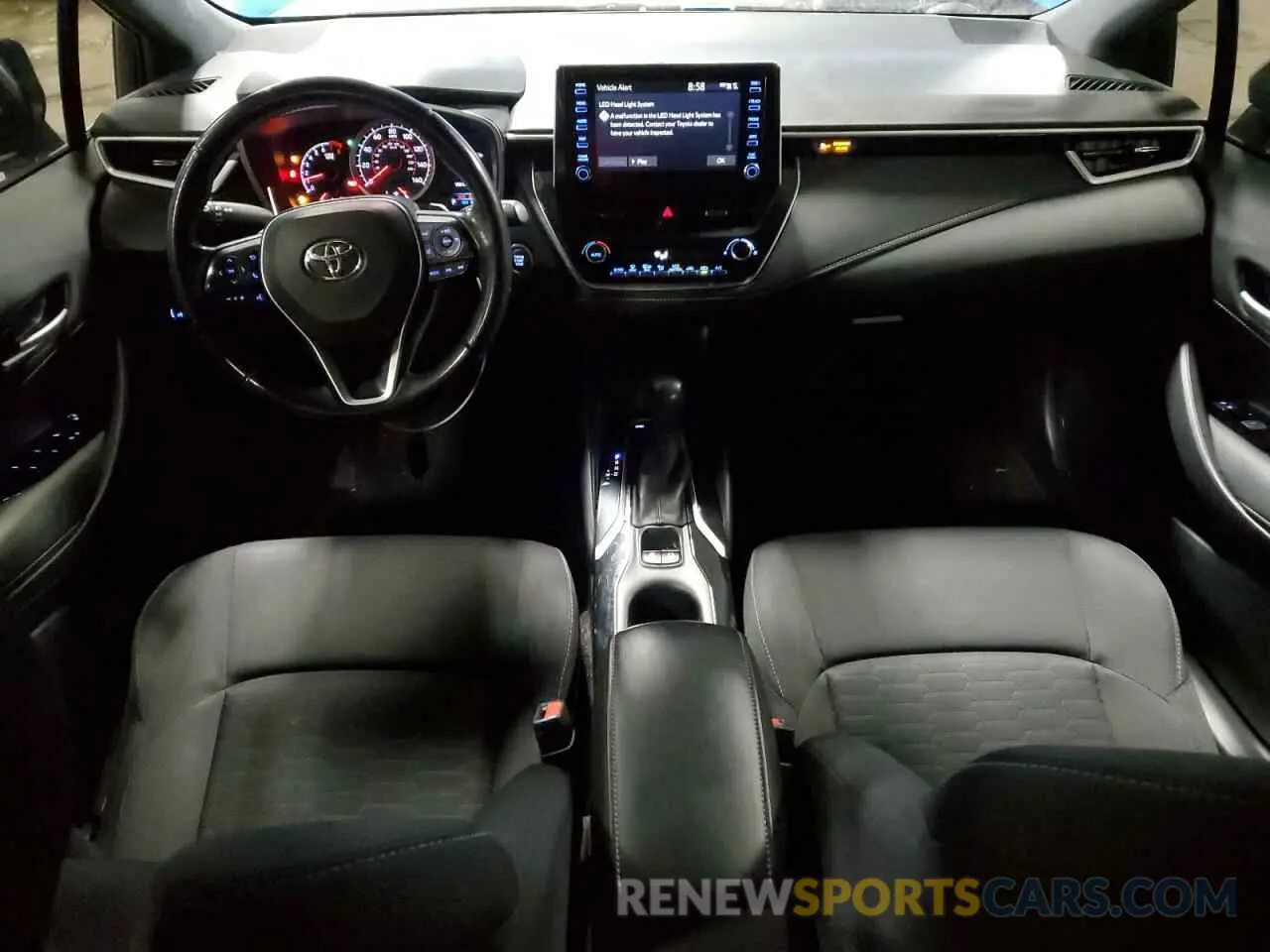 8 Photograph of a damaged car JTNK4RBE5K3005945 TOYOTA COROLLA 2019