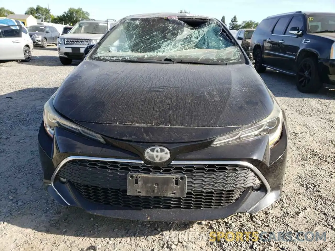 5 Photograph of a damaged car JTNK4RBE5K3006450 TOYOTA COROLLA 2019