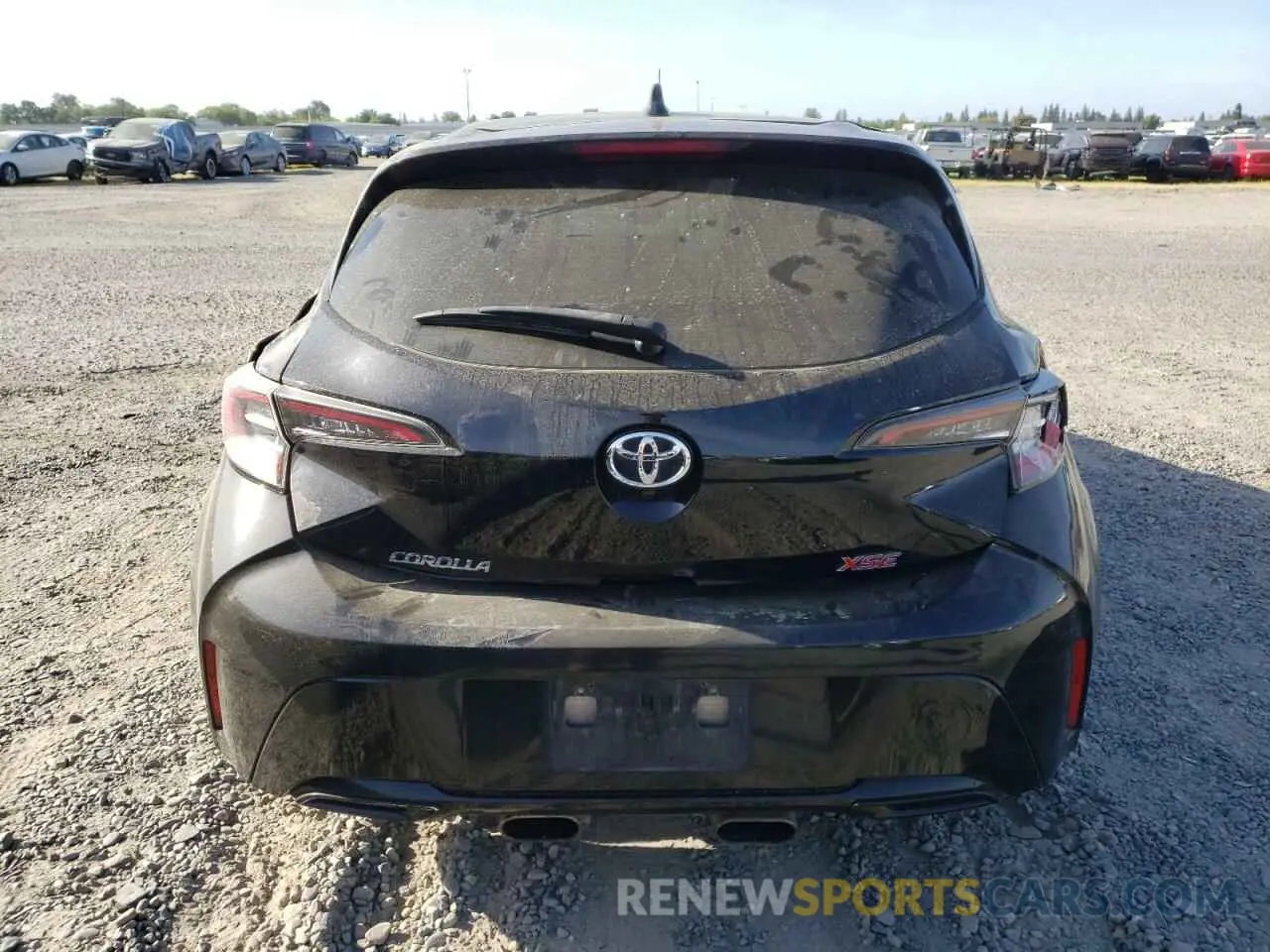 6 Photograph of a damaged car JTNK4RBE5K3006450 TOYOTA COROLLA 2019
