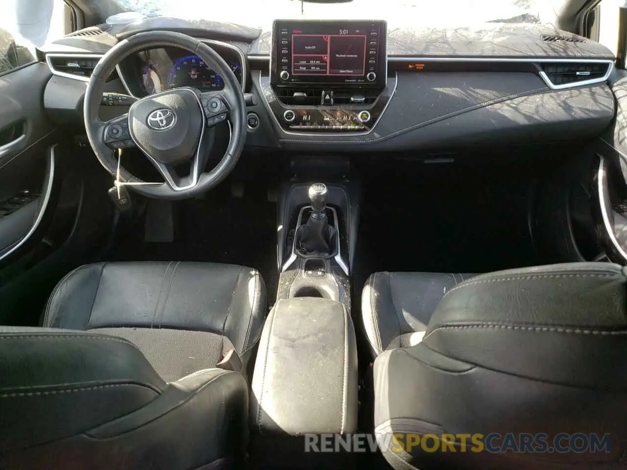 8 Photograph of a damaged car JTNK4RBE5K3006450 TOYOTA COROLLA 2019