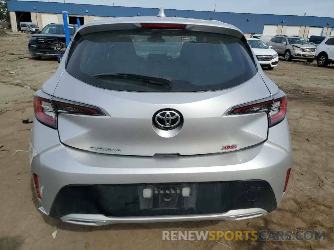 6 Photograph of a damaged car JTNK4RBE5K3018503 TOYOTA COROLLA 2019