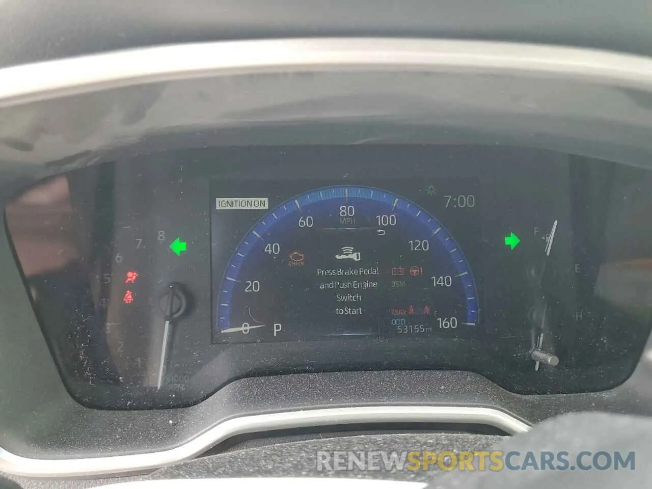 9 Photograph of a damaged car JTNK4RBE5K3018503 TOYOTA COROLLA 2019