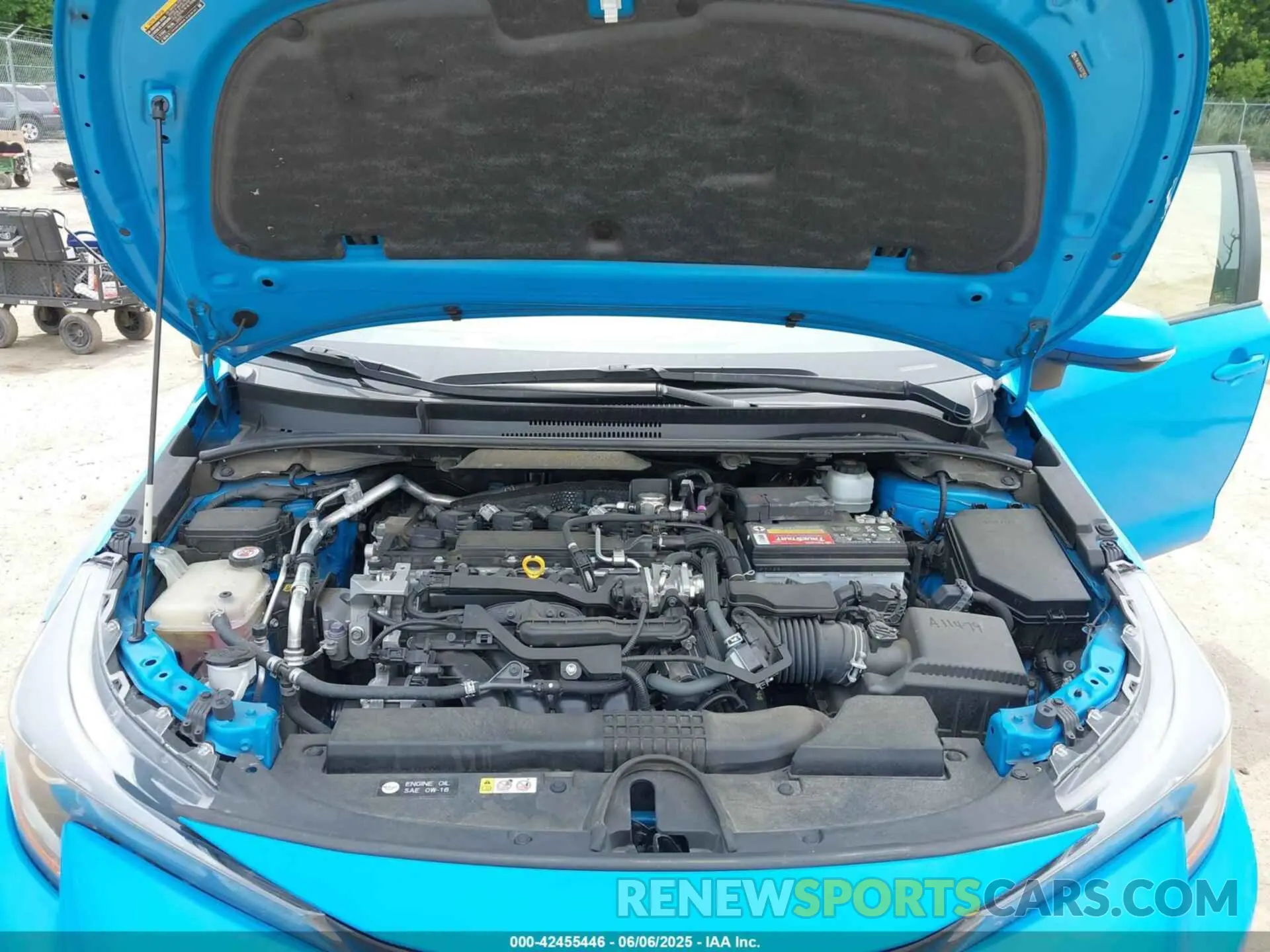 10 Photograph of a damaged car JTNK4RBE5K3019876 TOYOTA COROLLA 2019