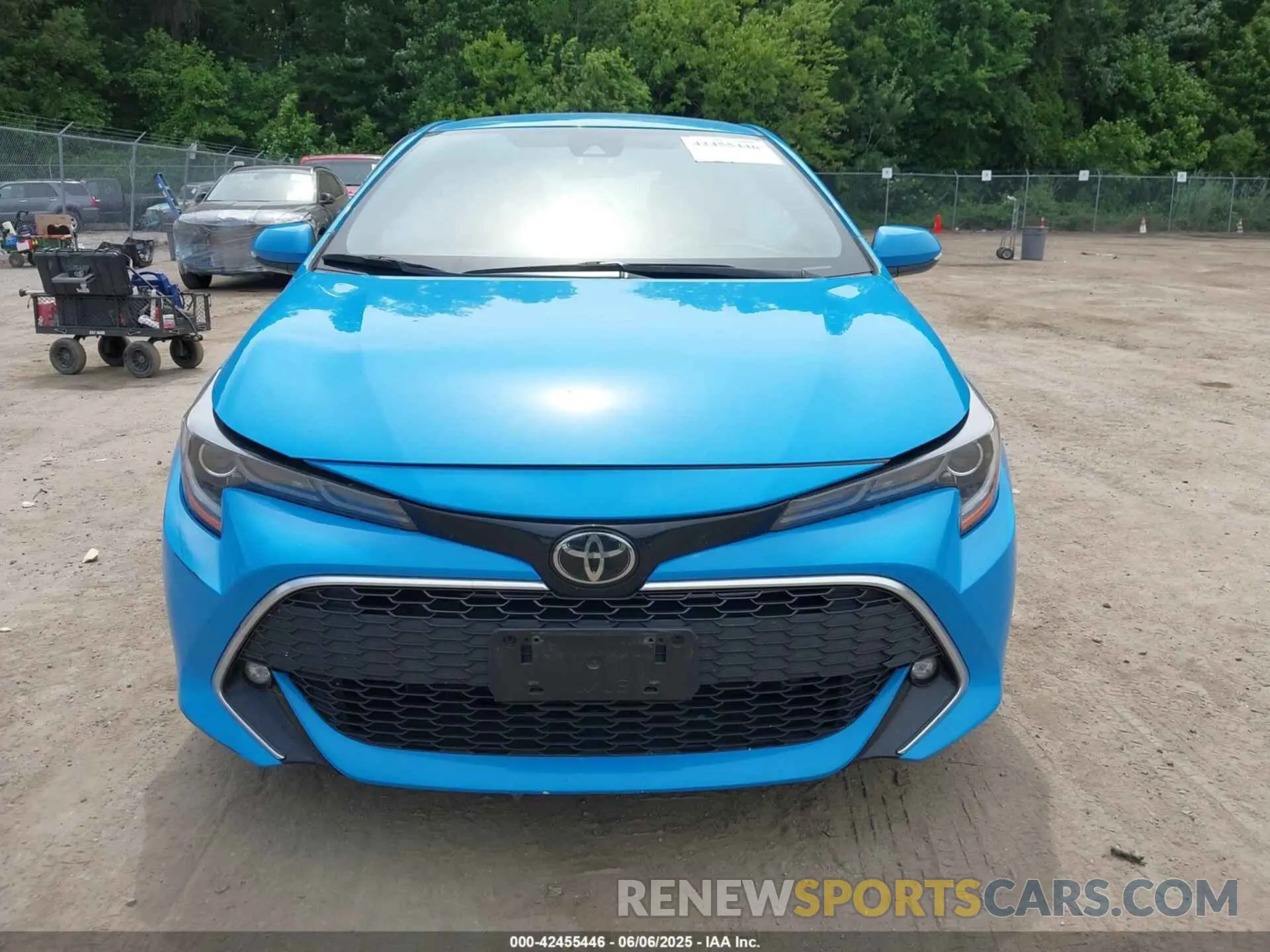 12 Photograph of a damaged car JTNK4RBE5K3019876 TOYOTA COROLLA 2019