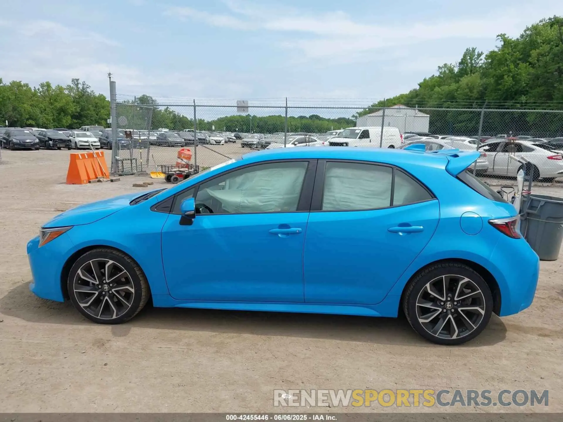14 Photograph of a damaged car JTNK4RBE5K3019876 TOYOTA COROLLA 2019