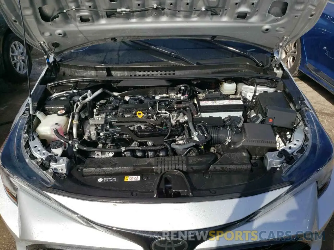 7 Photograph of a damaged car JTNK4RBE5K3030649 TOYOTA COROLLA 2019