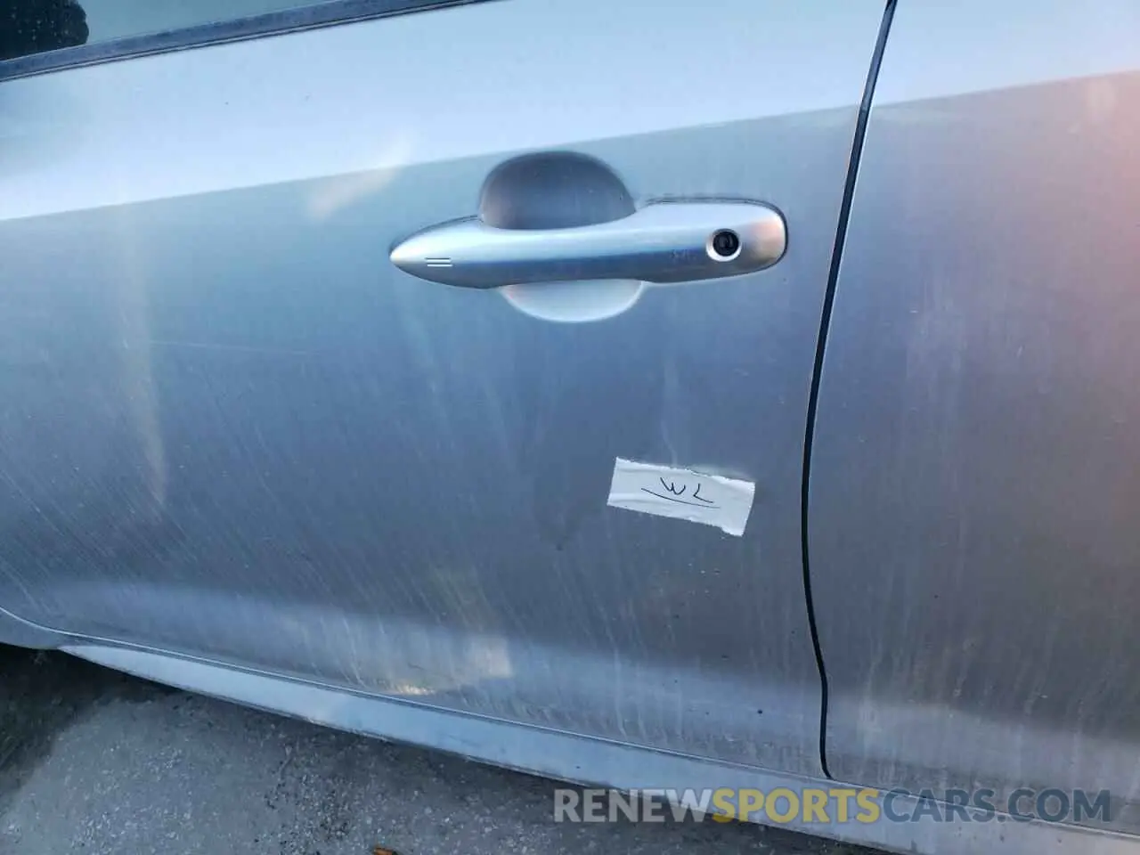 9 Photograph of a damaged car JTNK4RBE5K3030649 TOYOTA COROLLA 2019