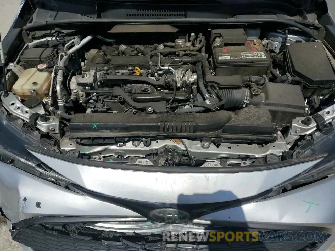 11 Photograph of a damaged car JTNK4RBE5K3031154 TOYOTA COROLLA 2019