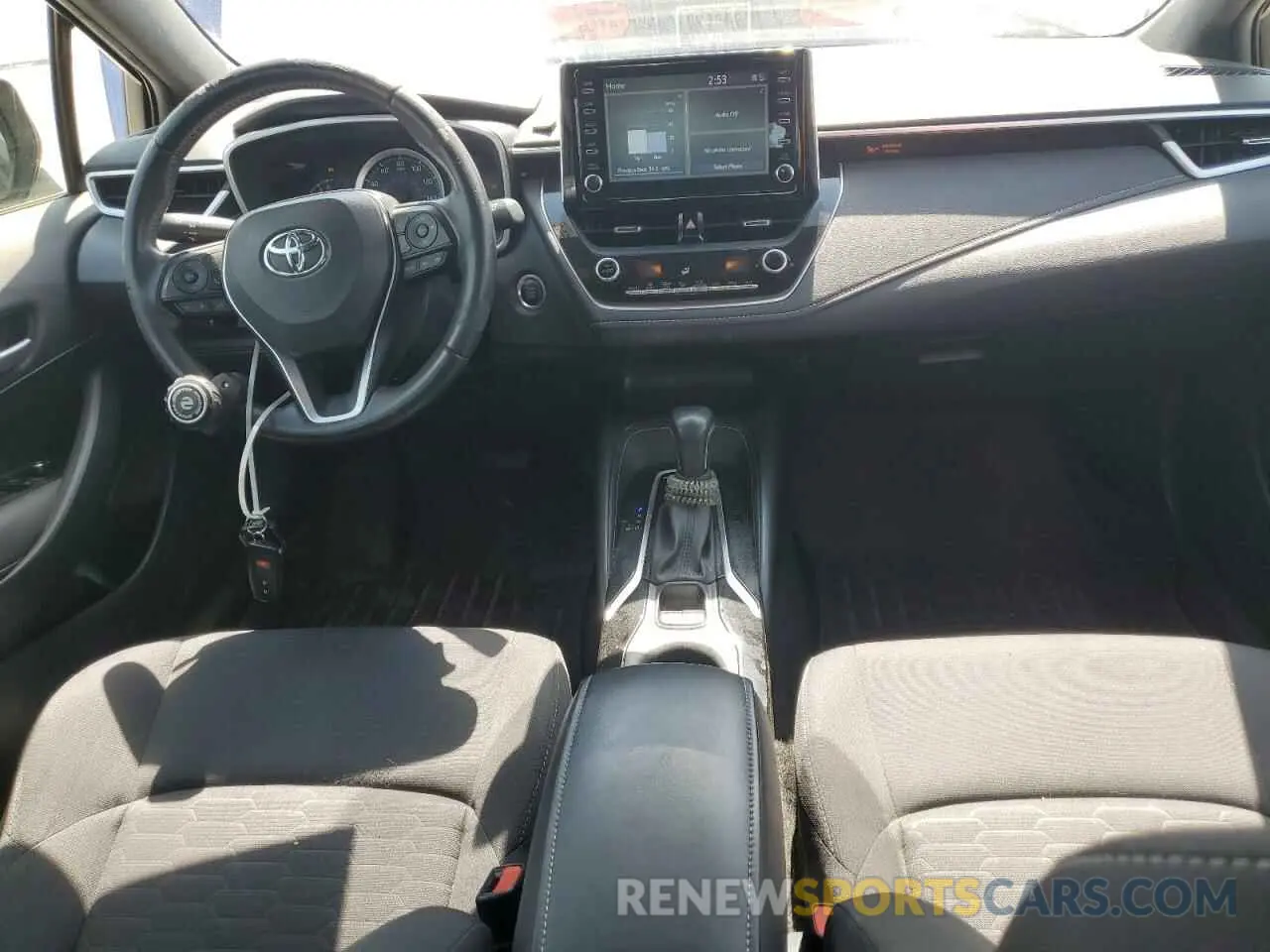 8 Photograph of a damaged car JTNK4RBE5K3031154 TOYOTA COROLLA 2019