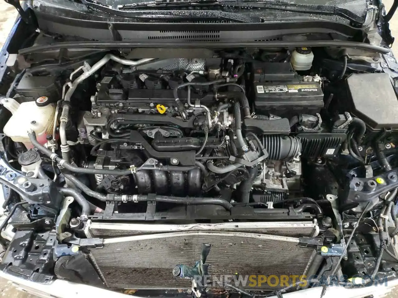 11 Photograph of a damaged car JTNK4RBE5K3046074 TOYOTA COROLLA 2019
