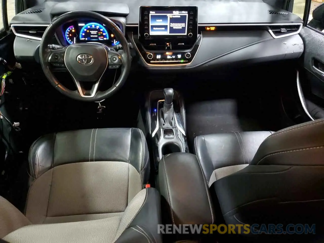 8 Photograph of a damaged car JTNK4RBE5K3046074 TOYOTA COROLLA 2019
