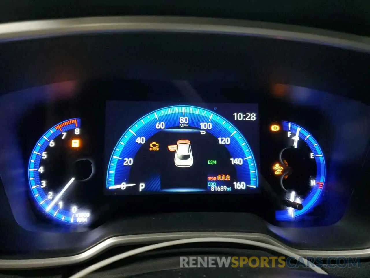 9 Photograph of a damaged car JTNK4RBE5K3046074 TOYOTA COROLLA 2019