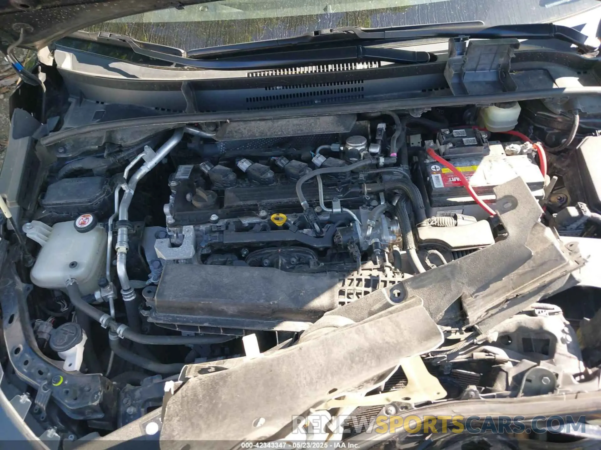 10 Photograph of a damaged car JTNK4RBE5K3055695 TOYOTA COROLLA 2019