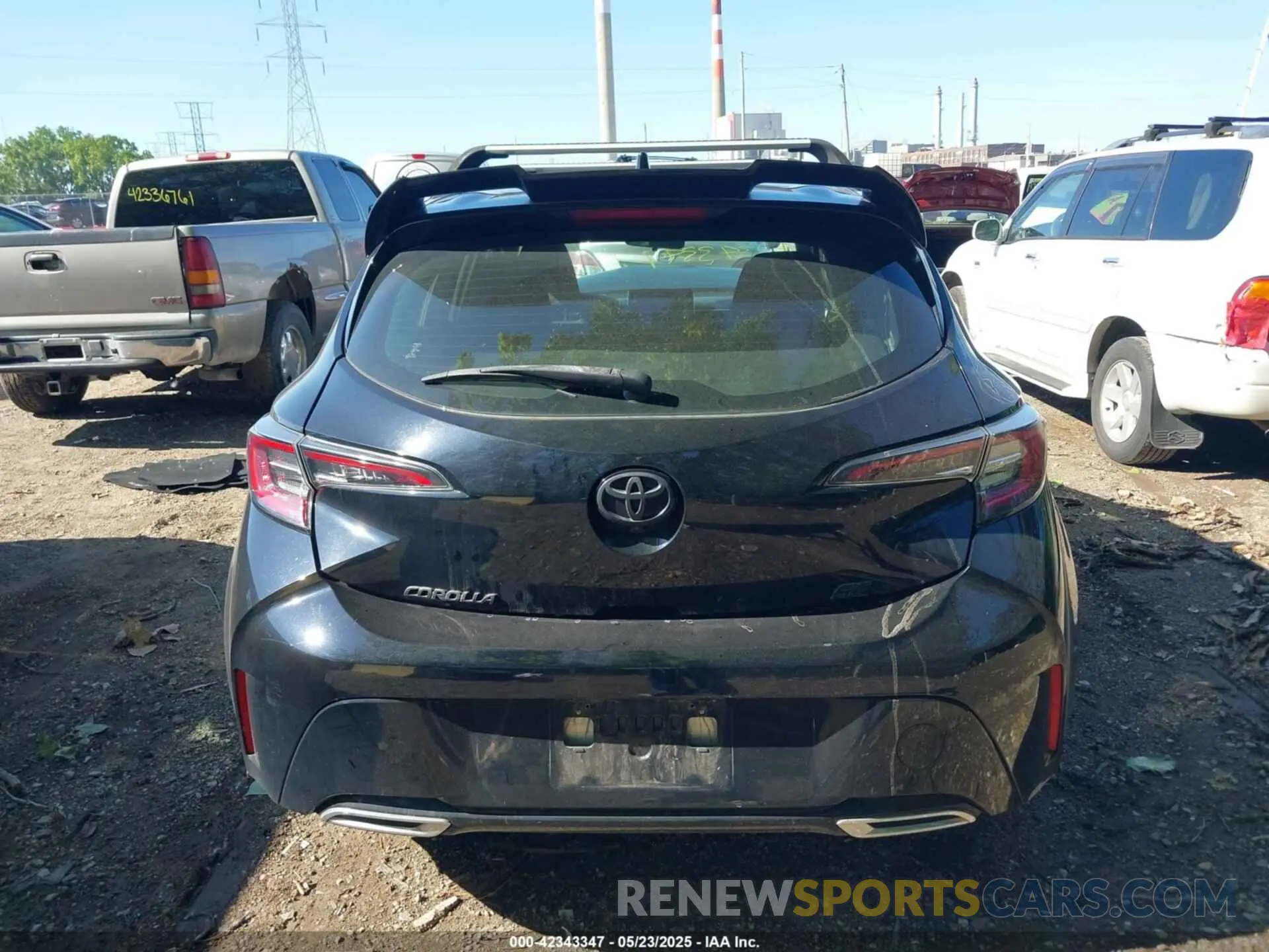 16 Photograph of a damaged car JTNK4RBE5K3055695 TOYOTA COROLLA 2019