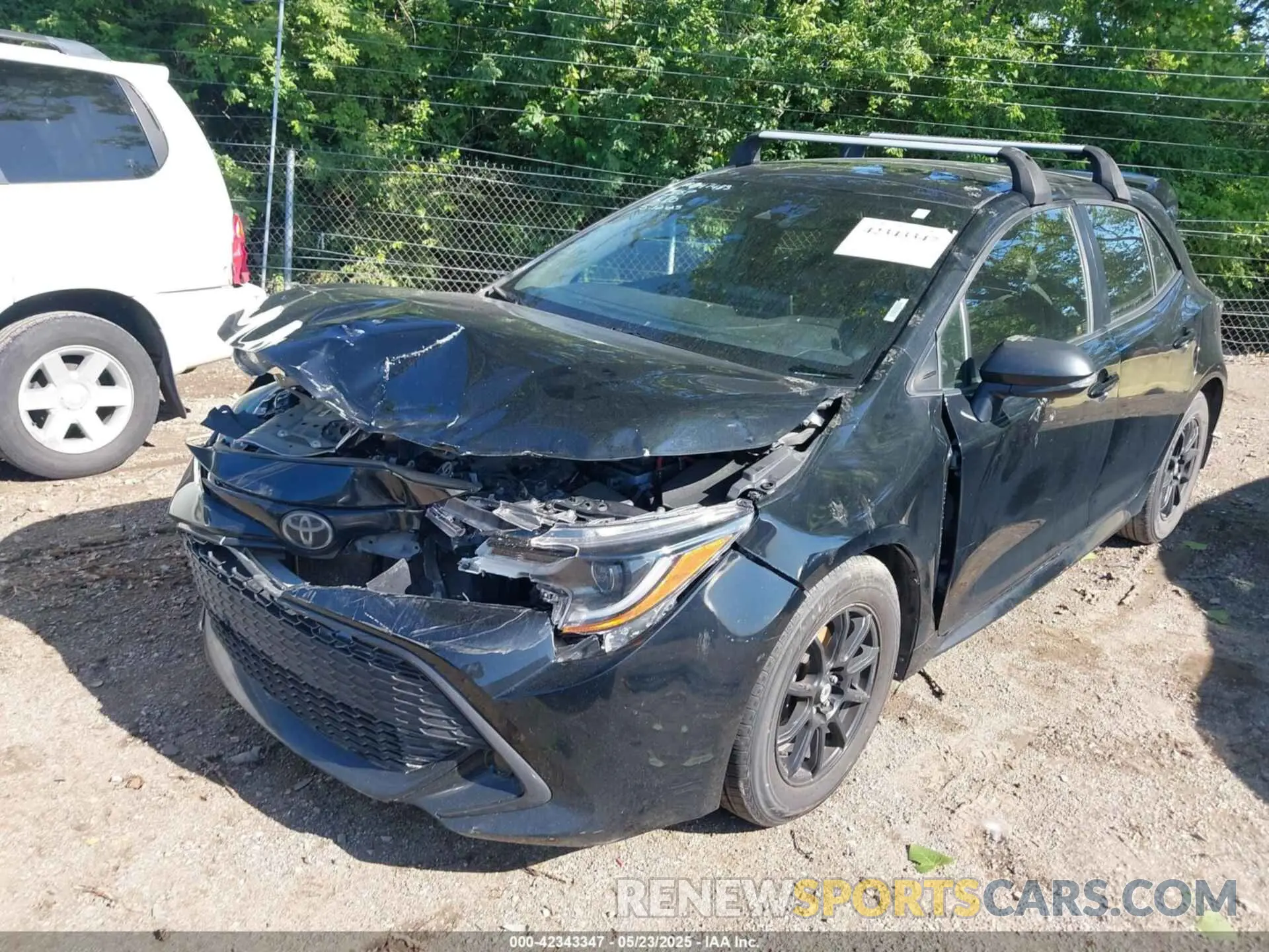 2 Photograph of a damaged car JTNK4RBE5K3055695 TOYOTA COROLLA 2019