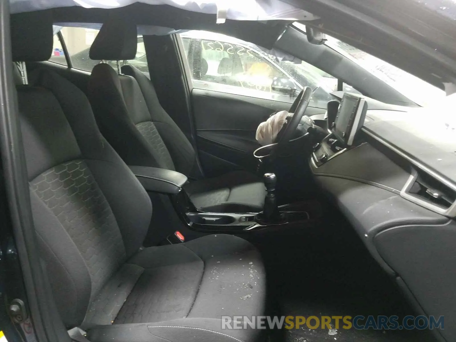 5 Photograph of a damaged car JTNK4RBE6K3006280 TOYOTA COROLLA 2019