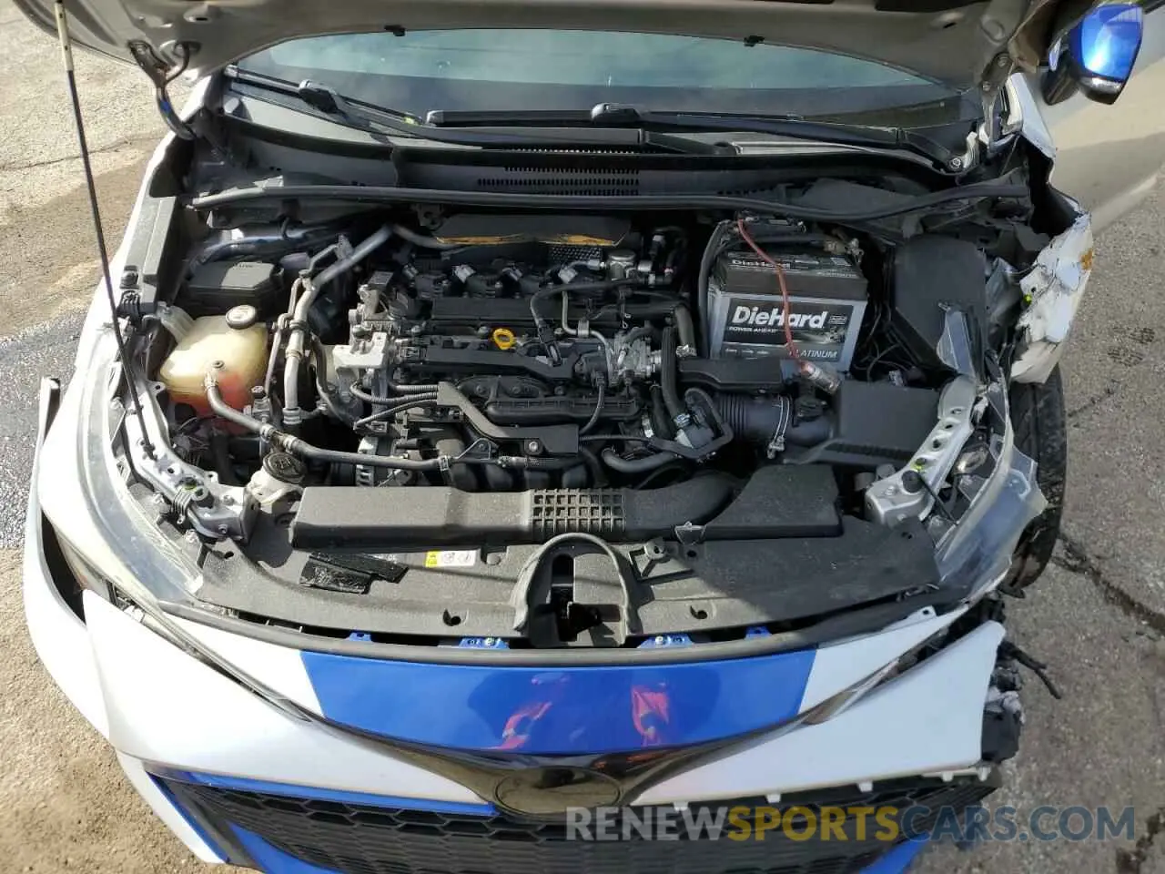 11 Photograph of a damaged car JTNK4RBE6K3010314 TOYOTA COROLLA 2019