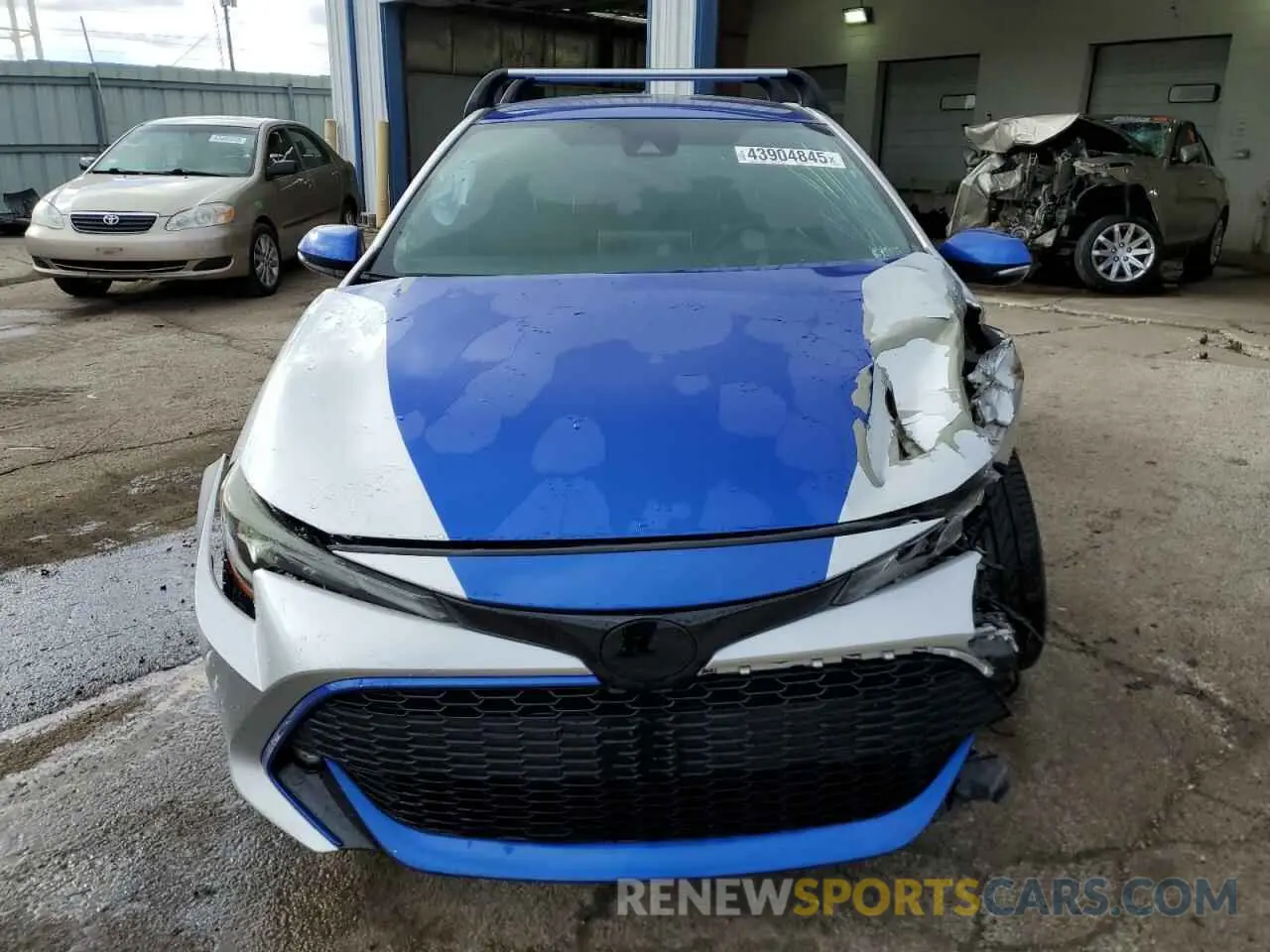 5 Photograph of a damaged car JTNK4RBE6K3010314 TOYOTA COROLLA 2019