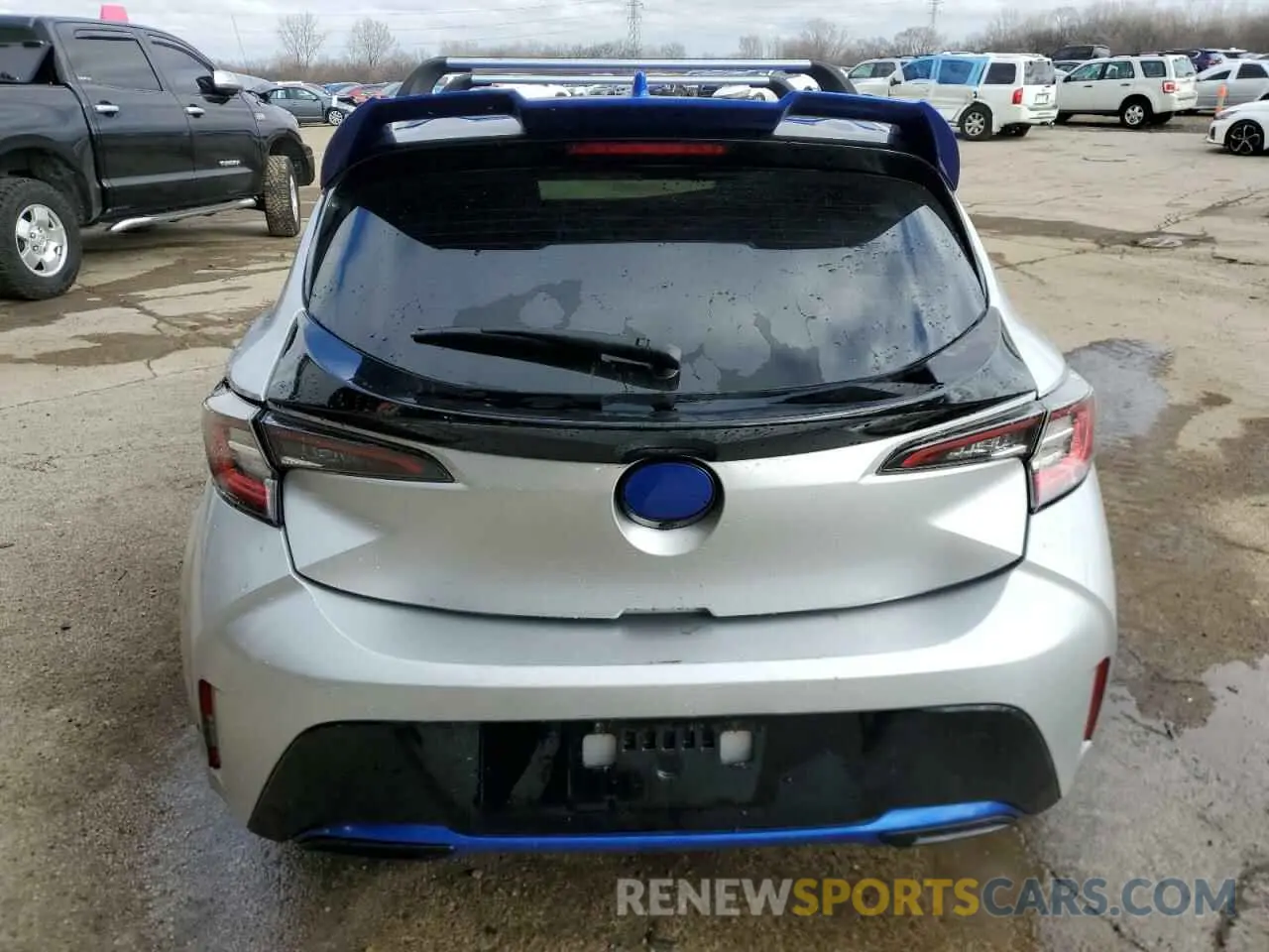 6 Photograph of a damaged car JTNK4RBE6K3010314 TOYOTA COROLLA 2019