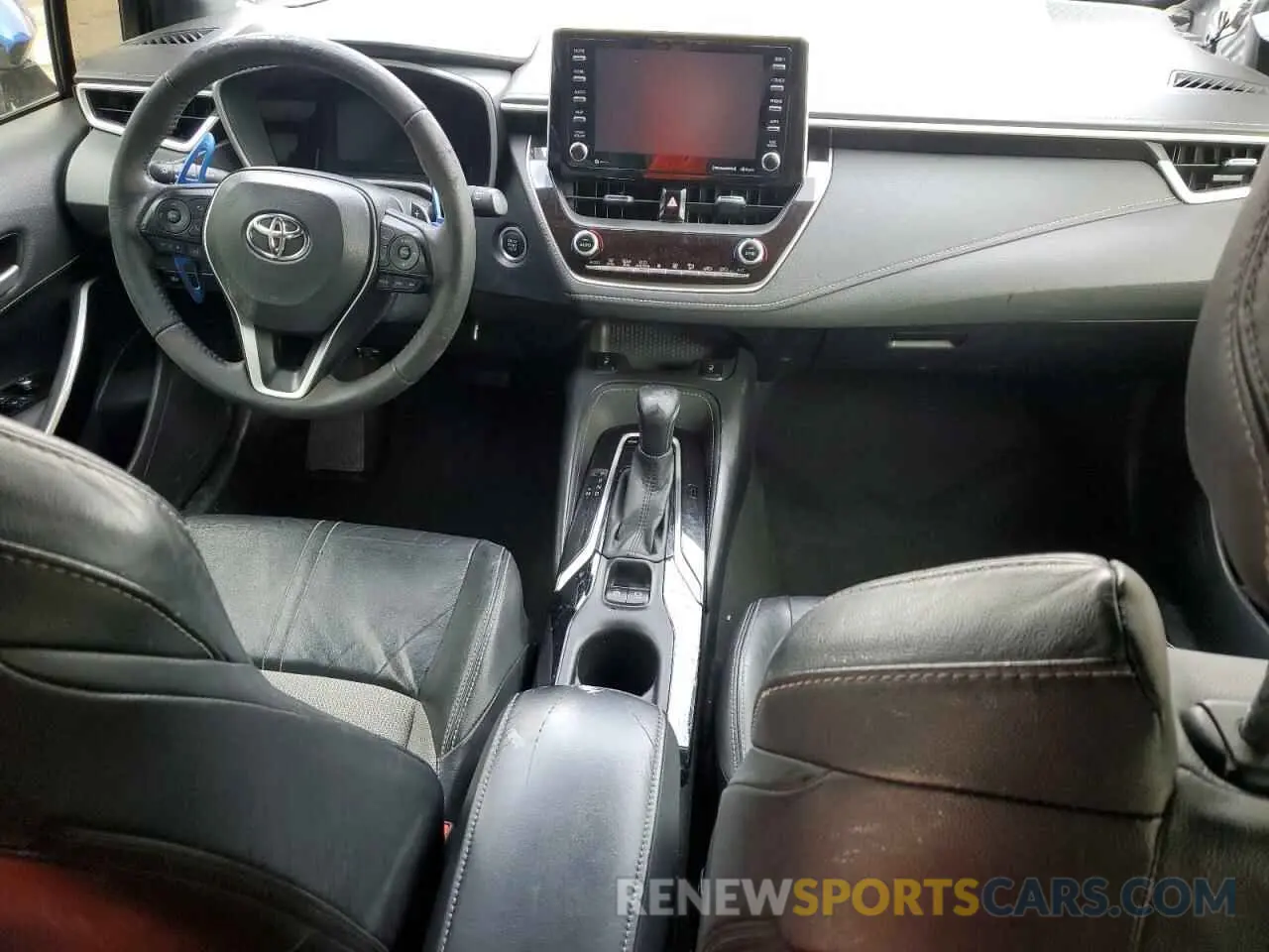 8 Photograph of a damaged car JTNK4RBE6K3010314 TOYOTA COROLLA 2019