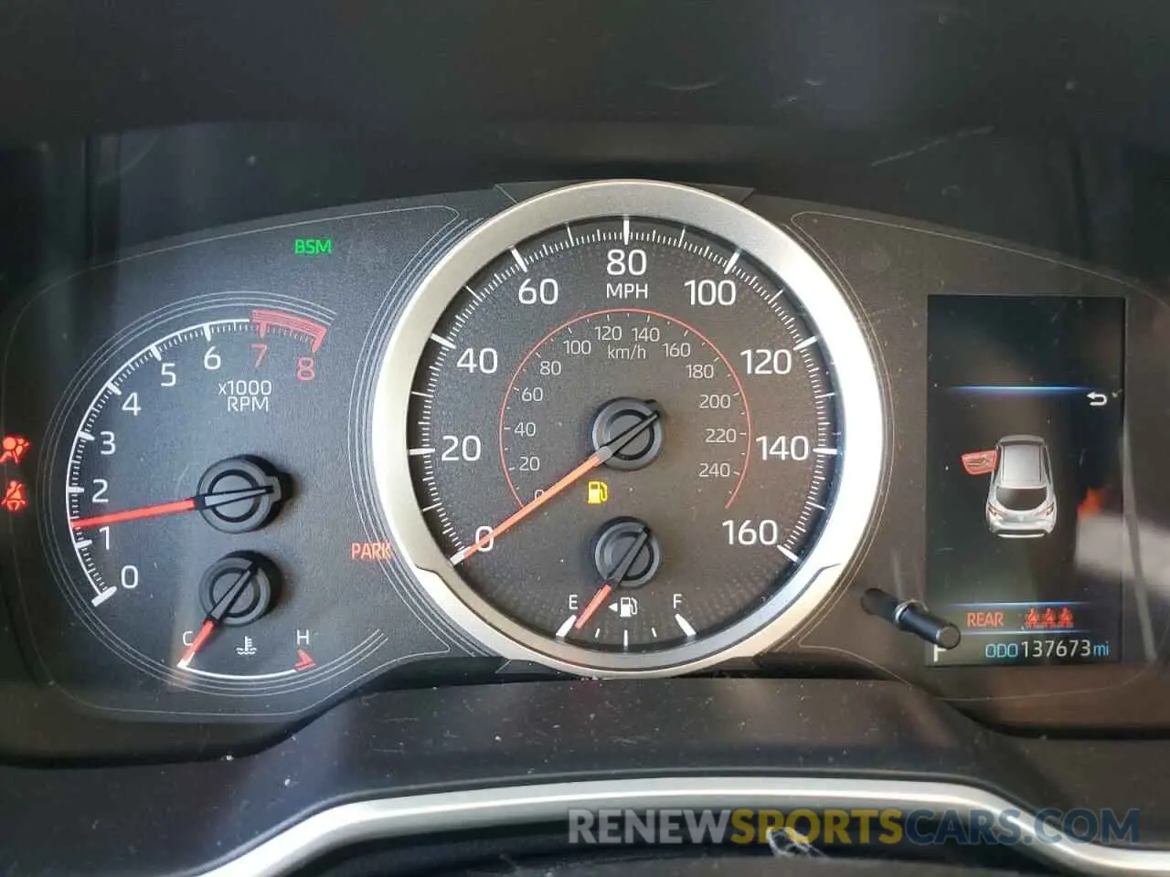 9 Photograph of a damaged car JTNK4RBE6K3039604 TOYOTA COROLLA 2019