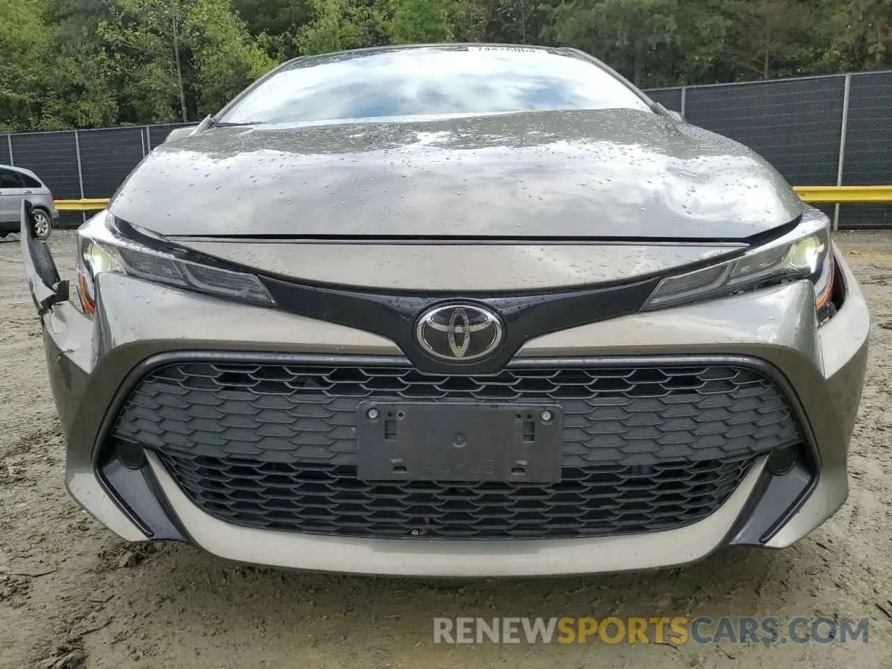 5 Photograph of a damaged car JTNK4RBE6K3043801 TOYOTA COROLLA 2019