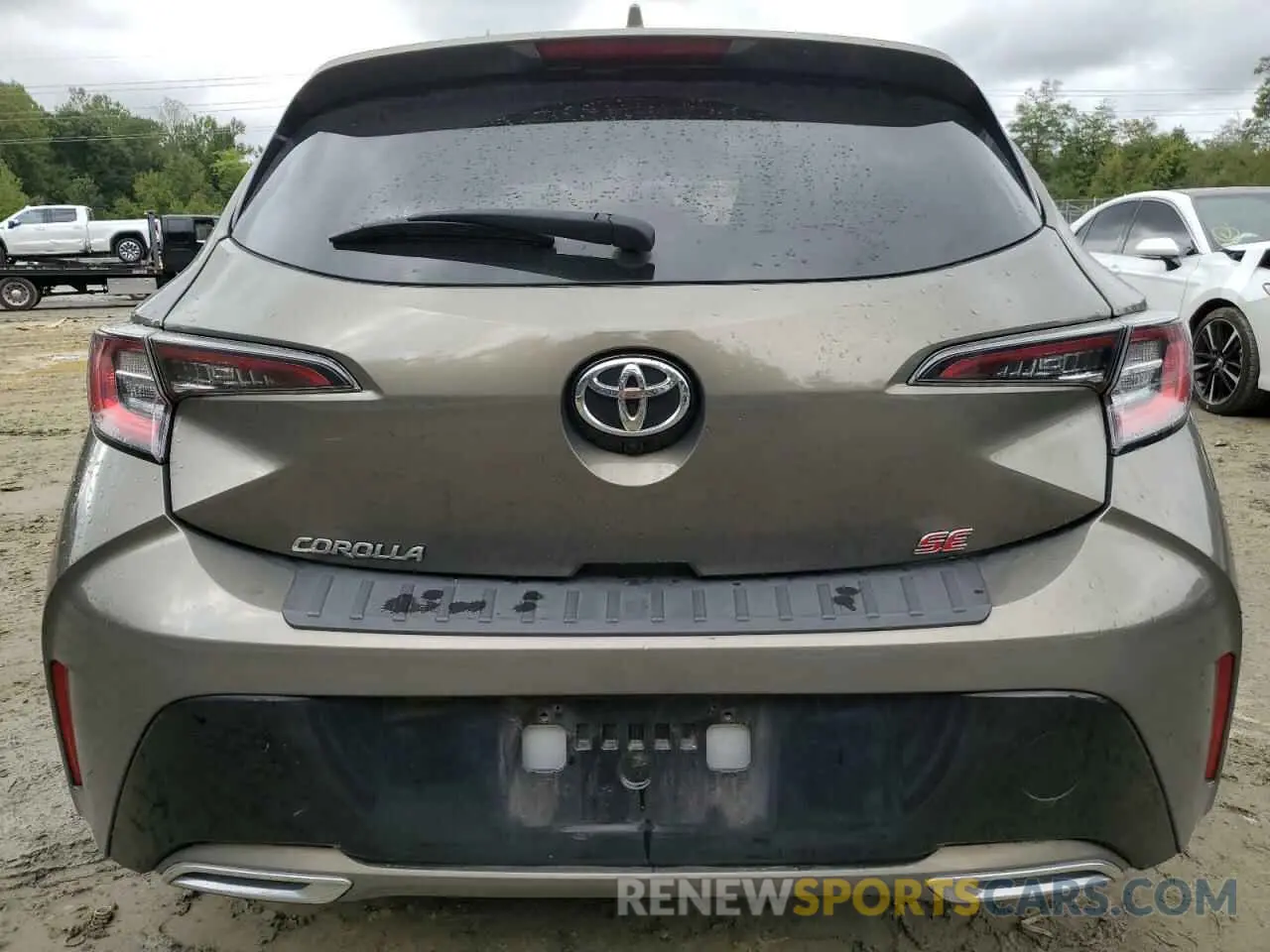 6 Photograph of a damaged car JTNK4RBE6K3043801 TOYOTA COROLLA 2019