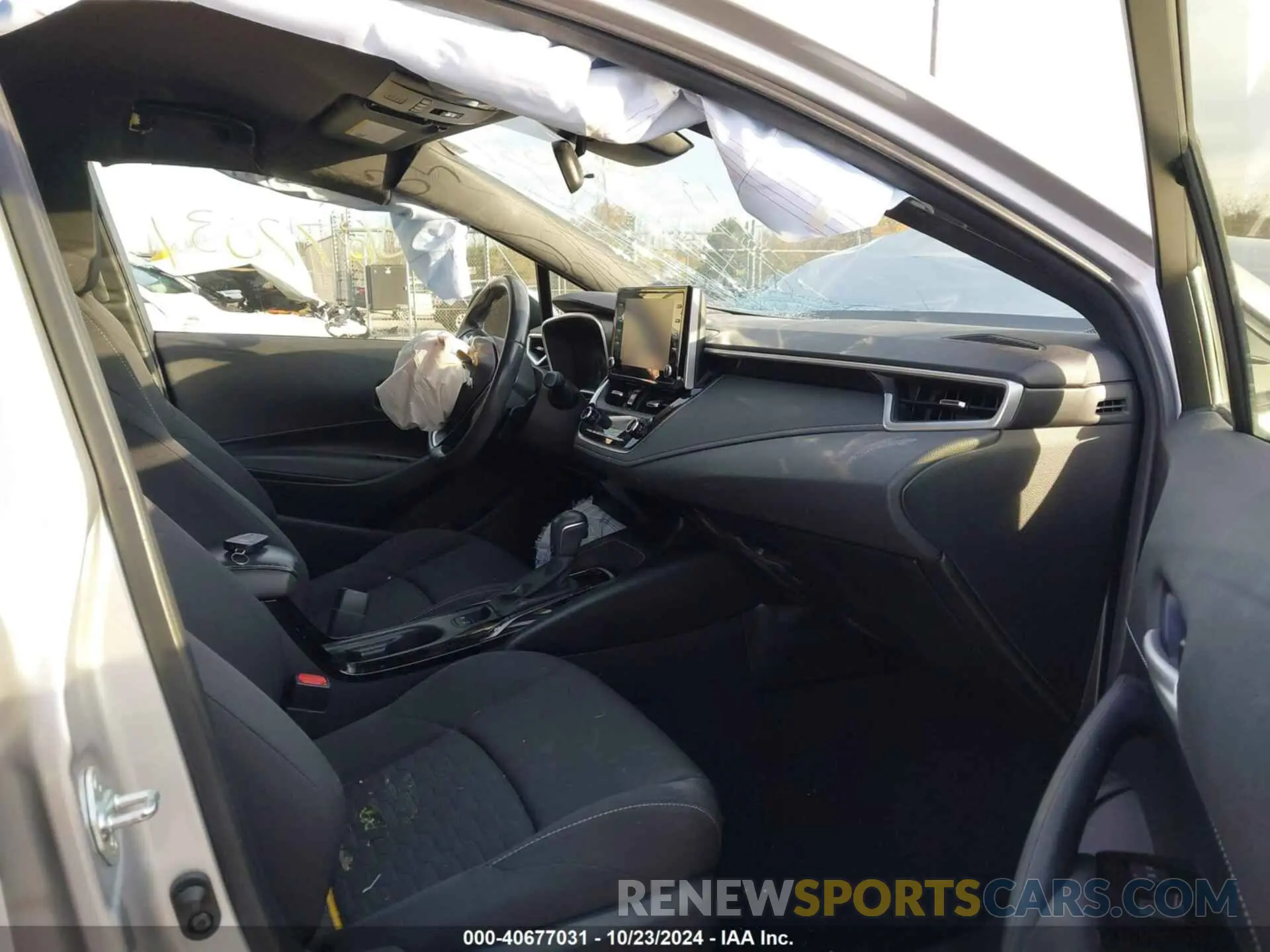 5 Photograph of a damaged car JTNK4RBE6K3047461 TOYOTA COROLLA 2019
