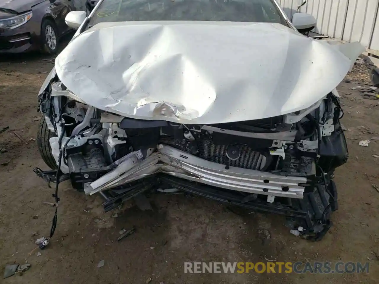 9 Photograph of a damaged car JTNK4RBE6K3051767 TOYOTA COROLLA 2019