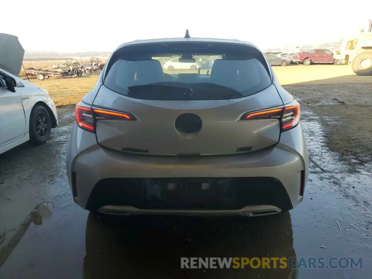 6 Photograph of a damaged car JTNK4RBE6K3057262 TOYOTA COROLLA 2019