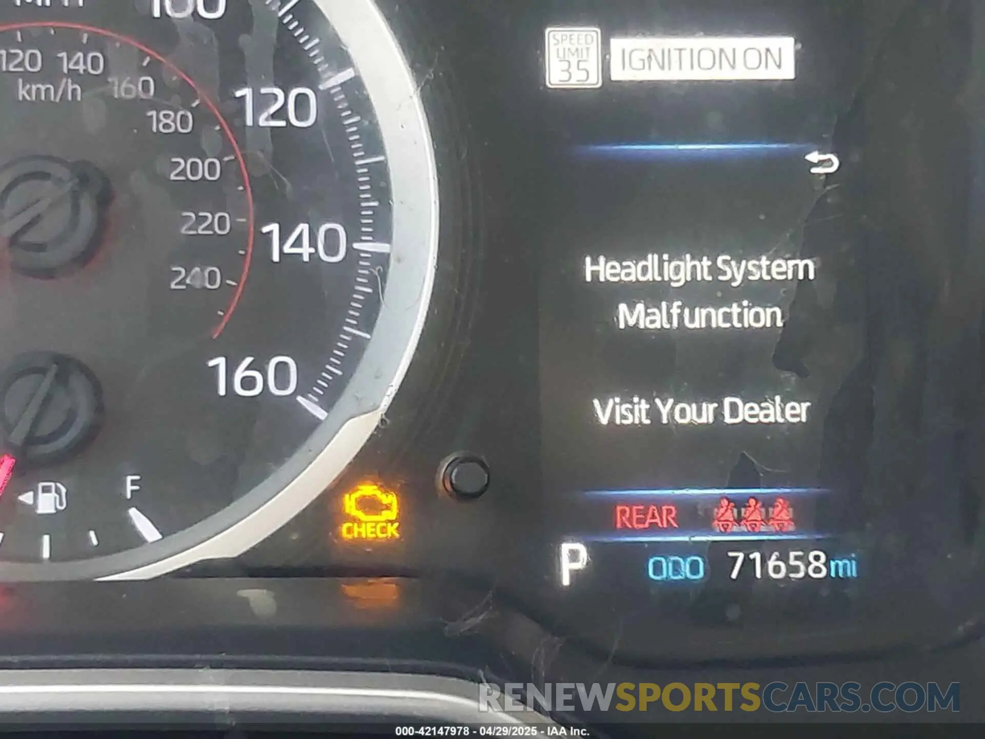 15 Photograph of a damaged car JTNK4RBE6K3068987 TOYOTA COROLLA 2019