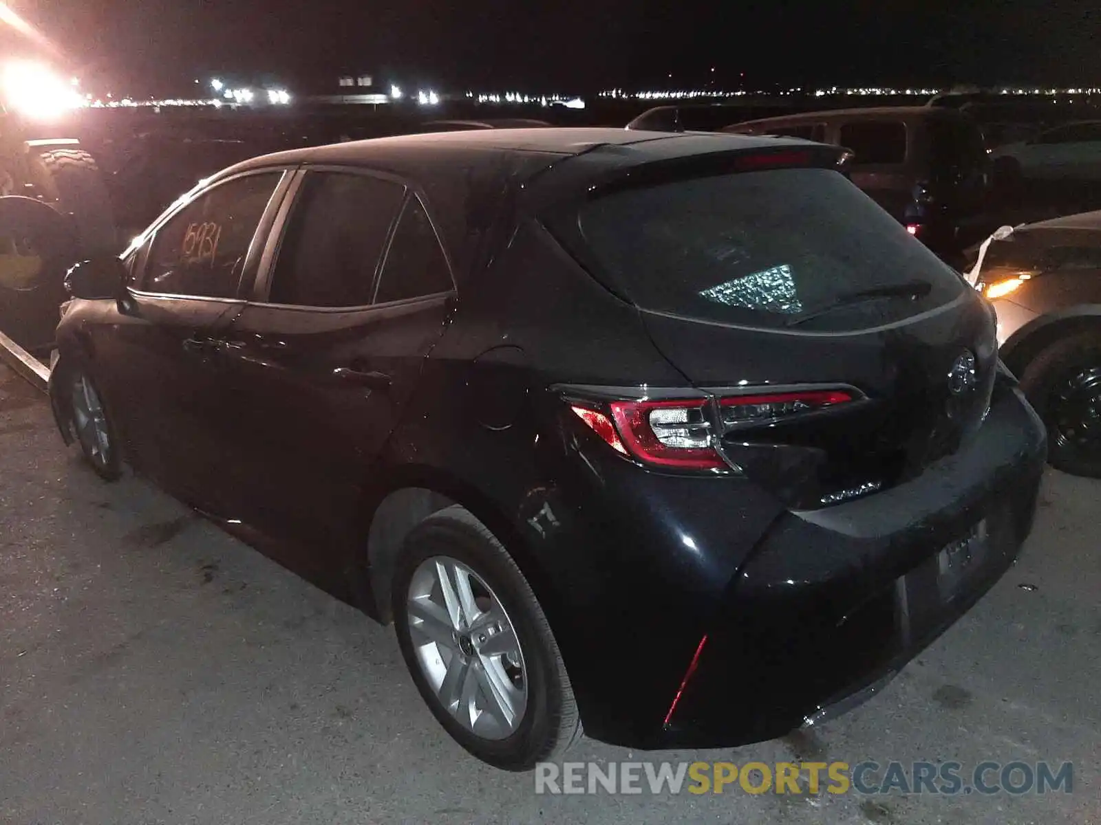 3 Photograph of a damaged car JTNK4RBE6K3069735 TOYOTA COROLLA 2019