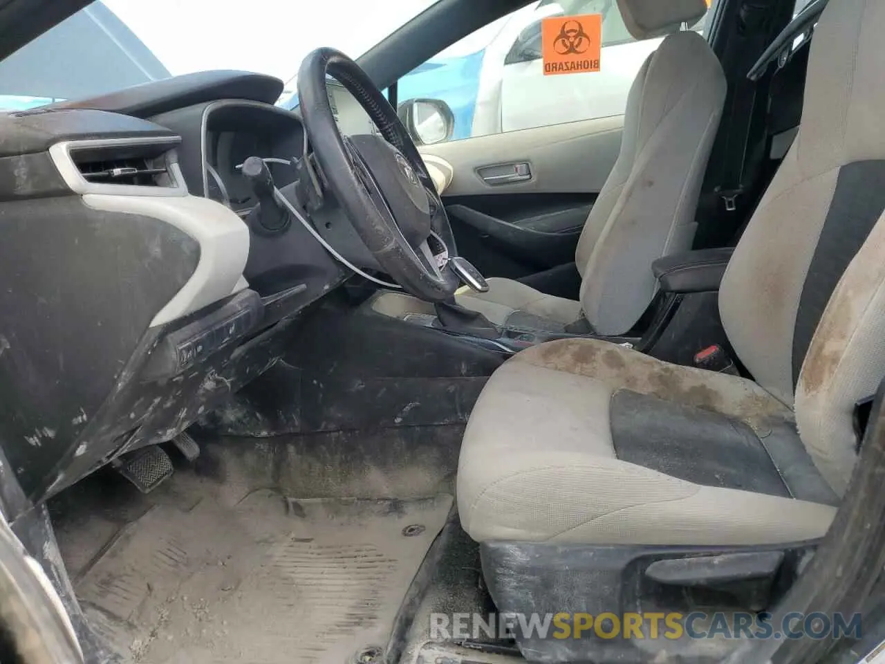 7 Photograph of a damaged car JTNK4RBE7K3013562 TOYOTA COROLLA 2019