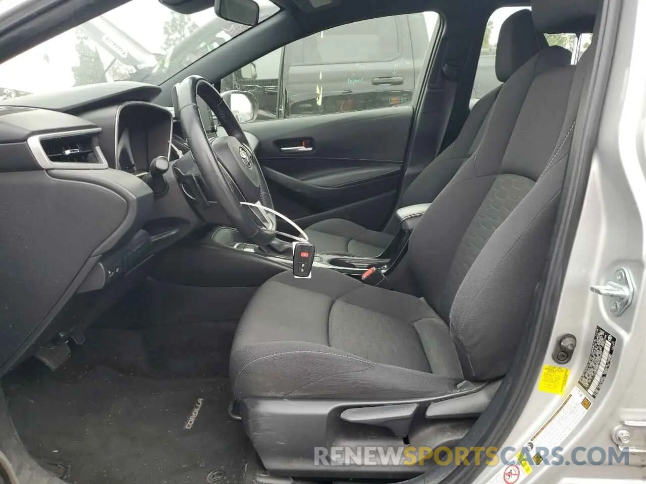 7 Photograph of a damaged car JTNK4RBE7K3029437 TOYOTA COROLLA 2019